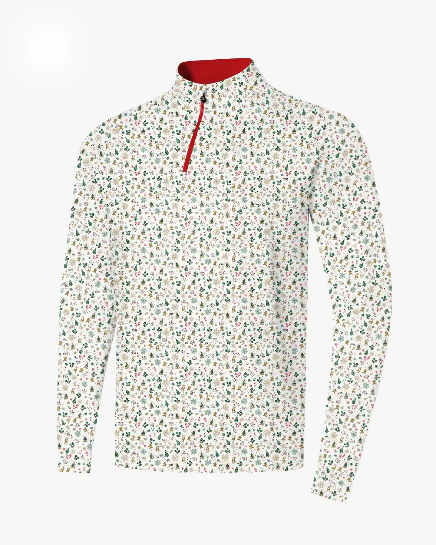 Gingerbread Holiday Quarter Zip - Deolax