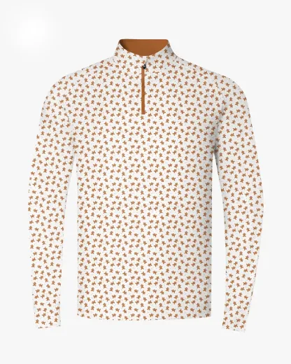Gingerbread Running Quarter Zip - Deolax