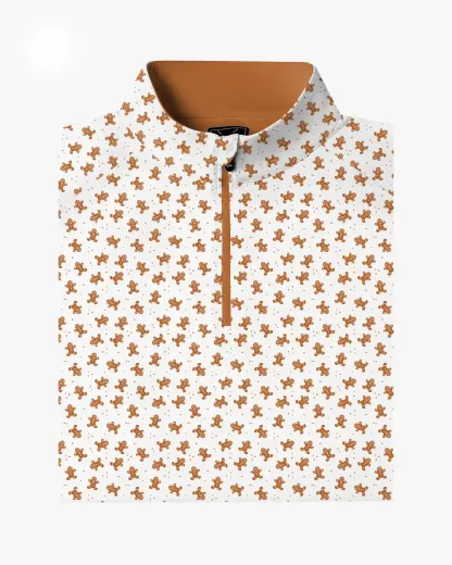 Gingerbread Running Quarter Zip - Deolax