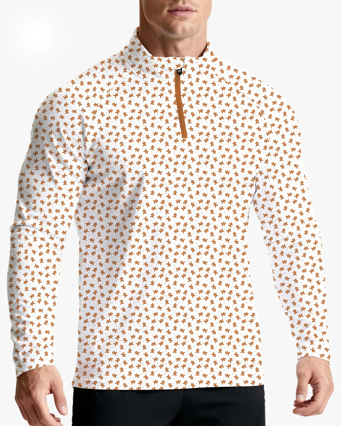 Gingerbread Running Quarter Zip