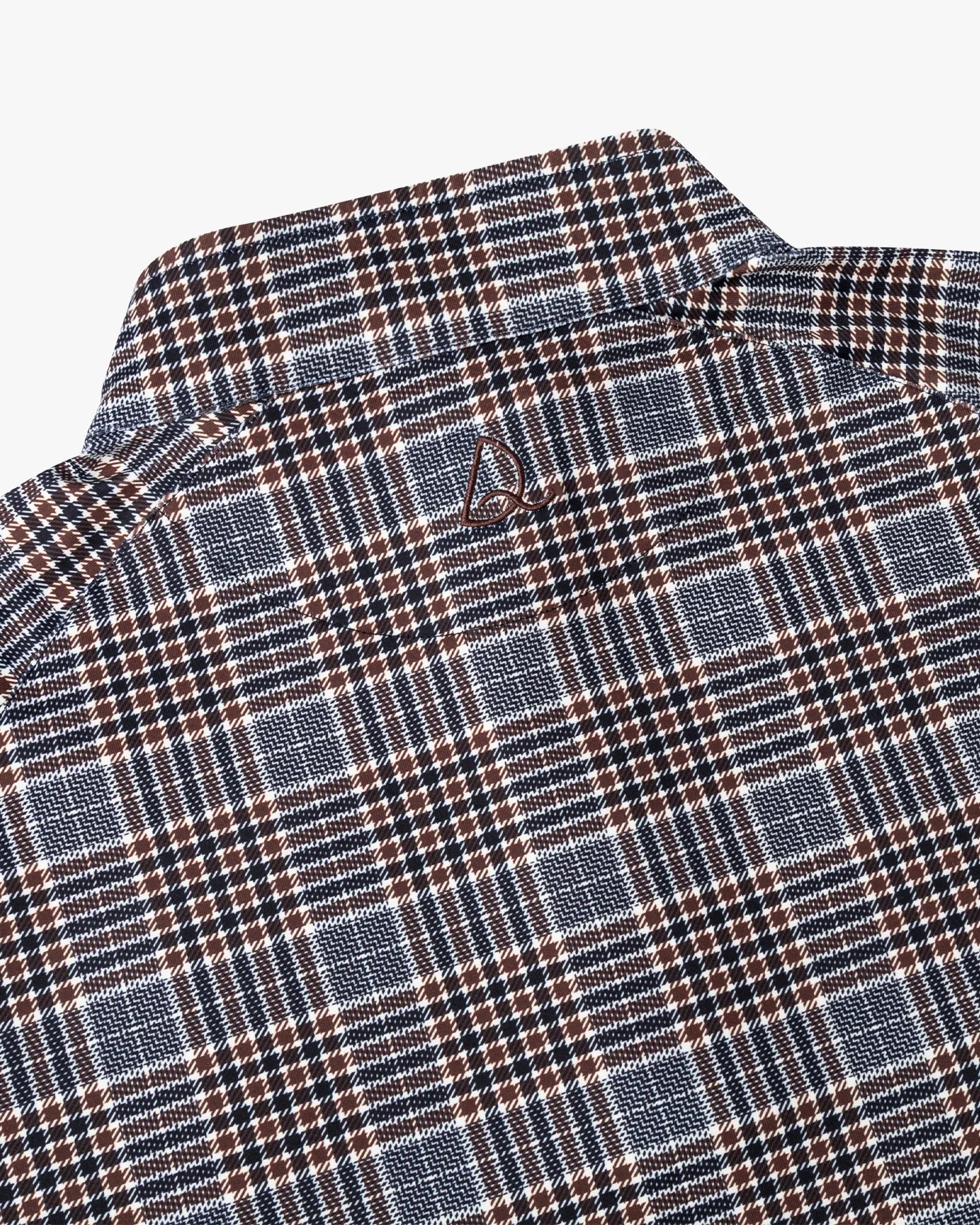Glen Plaid Quarter Zip
