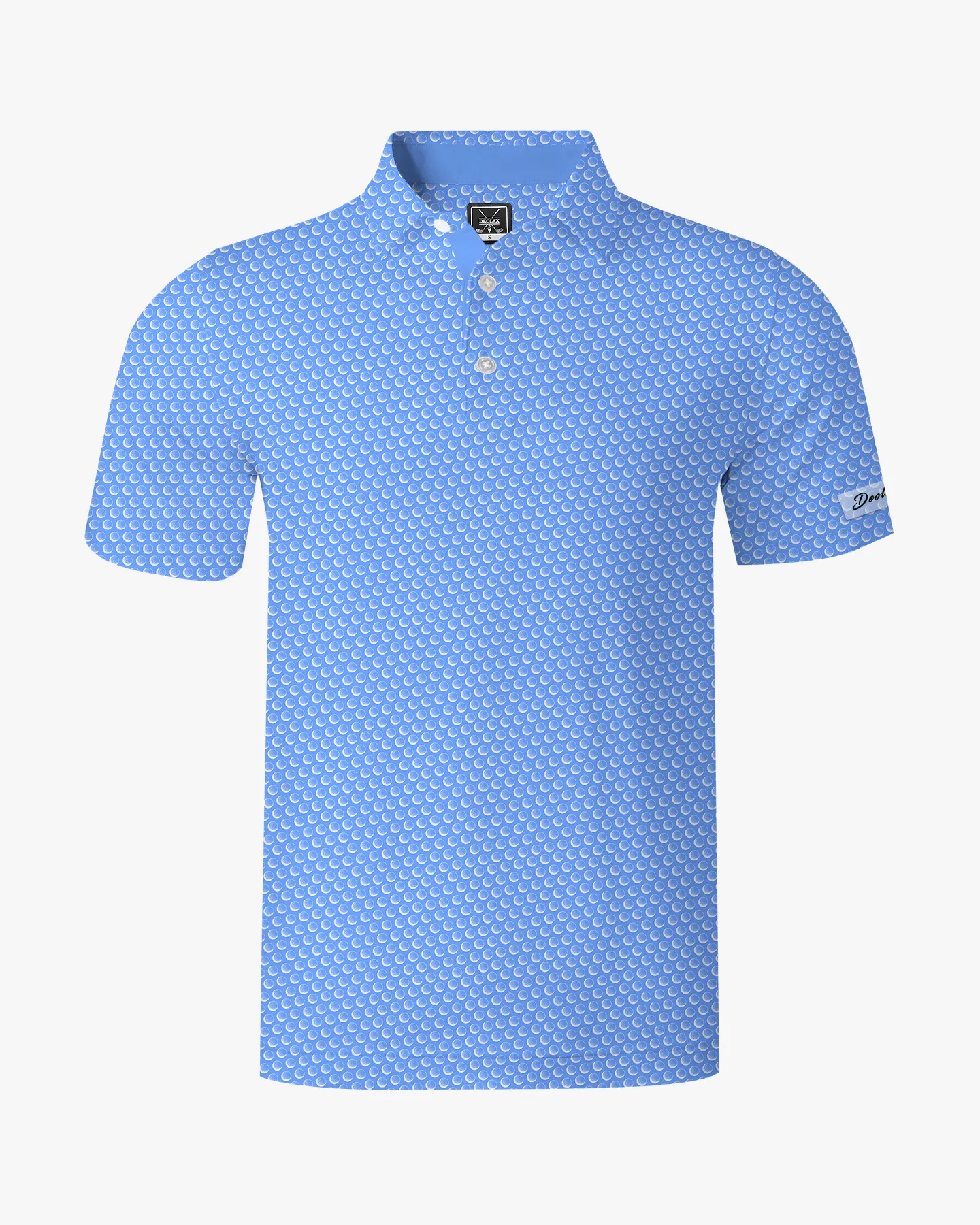 Golf Ball Print Polo - Deolax