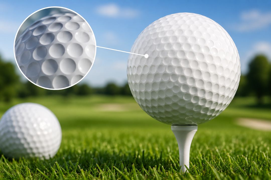 Dimples on a Golf Ball