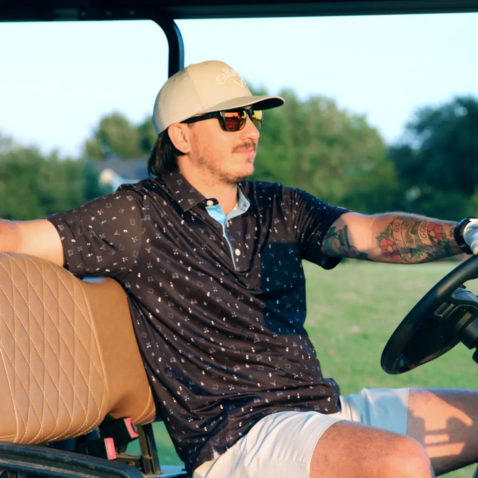 Men's Golf Shirts - Deolax