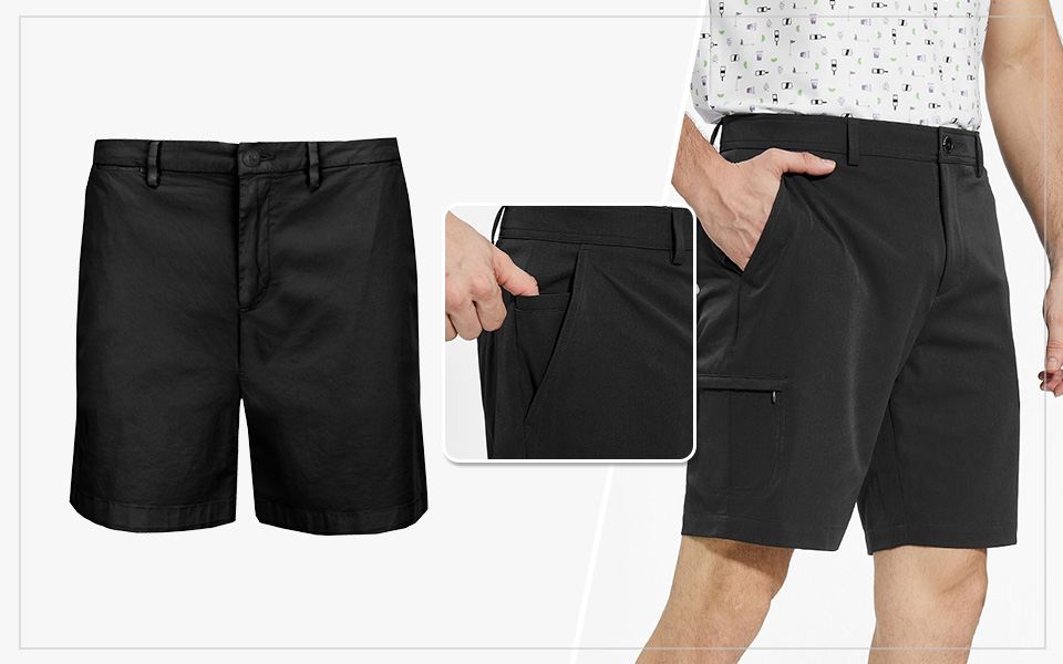 Golf Shorts - Black