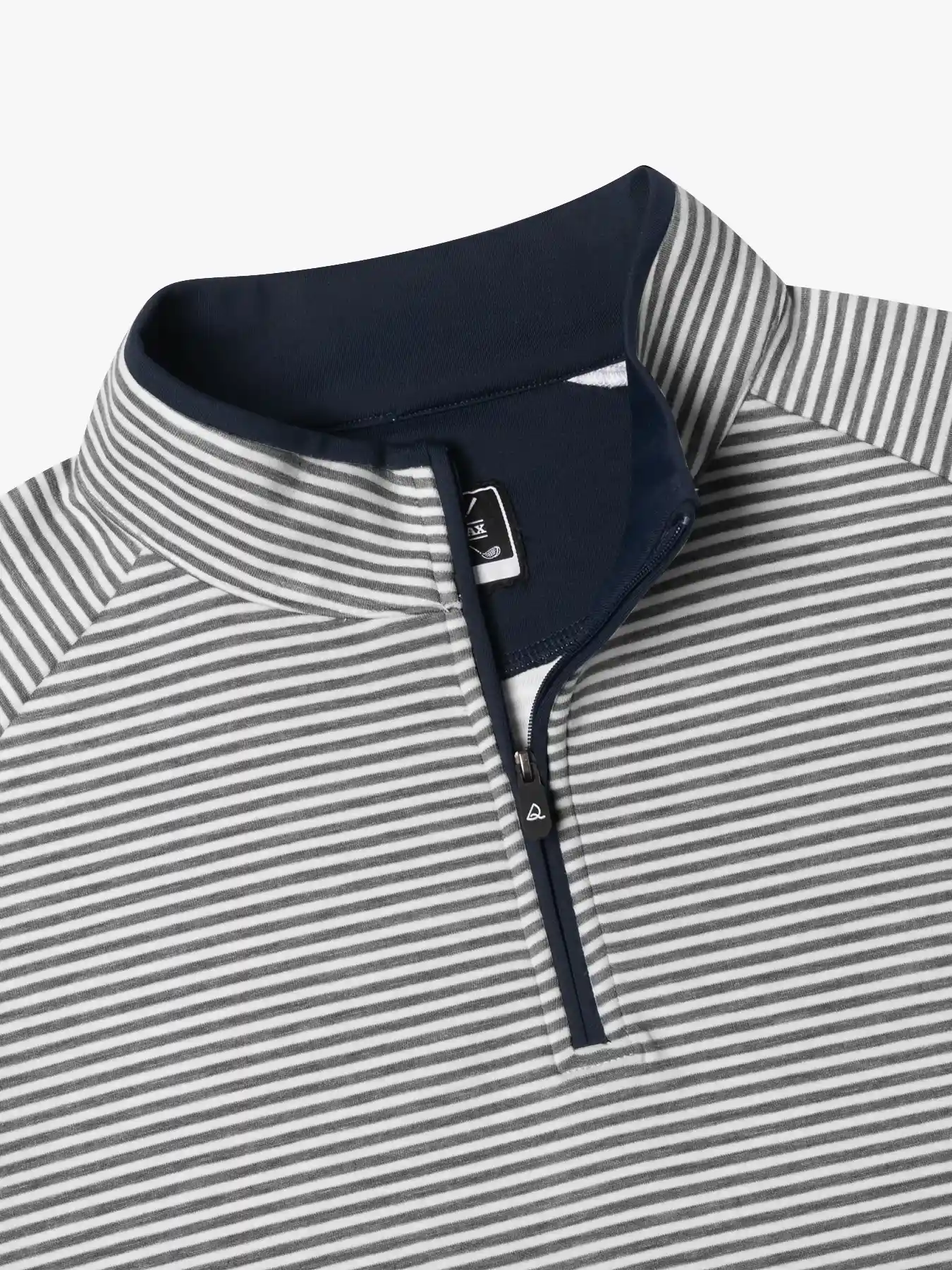 Coastal Micro-Stripe 1/4 Zip - Deolax