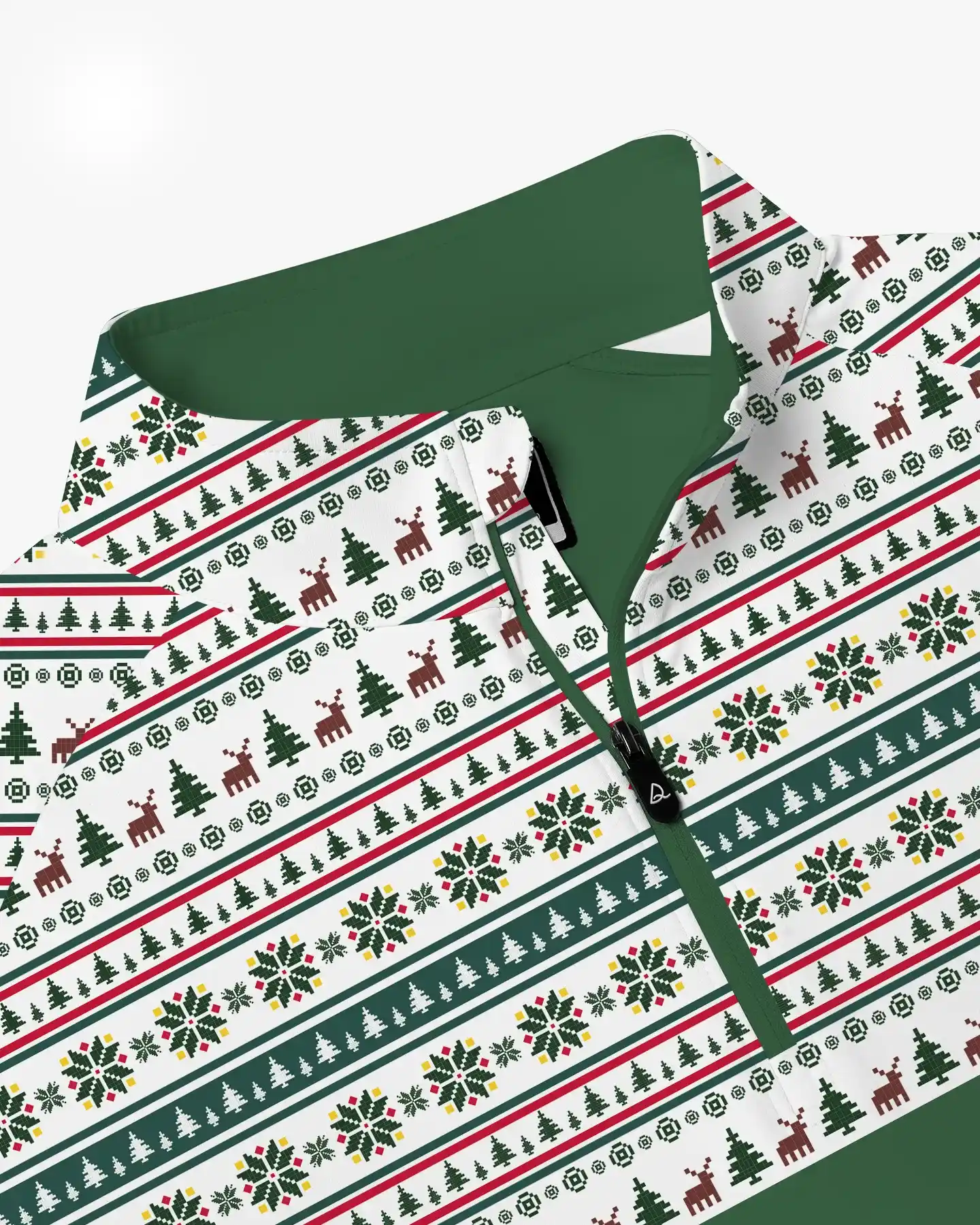 Green Cedar Trail Quarter Zip - Deolax