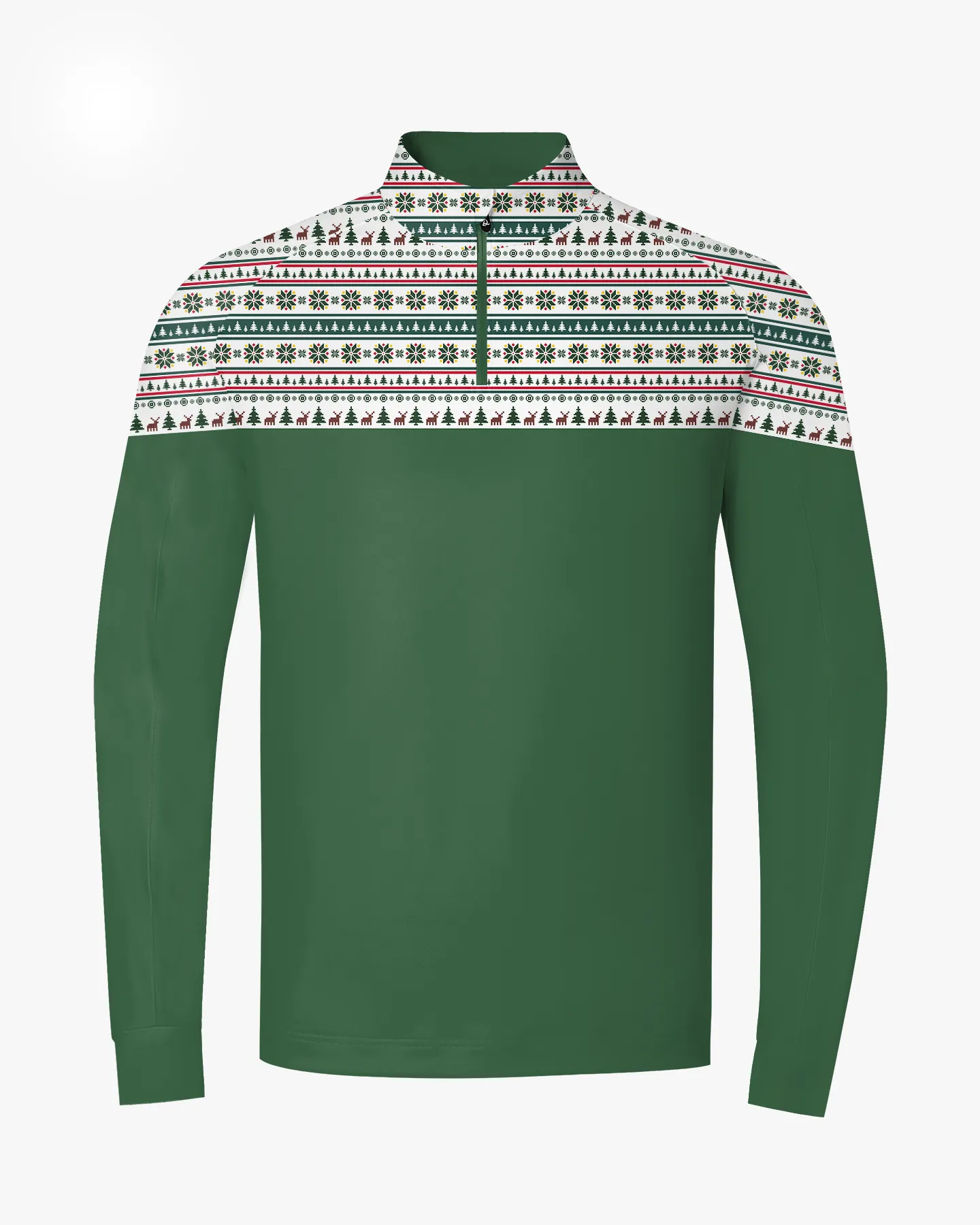 Green Cedar Trail Quarter Zip - Deolax