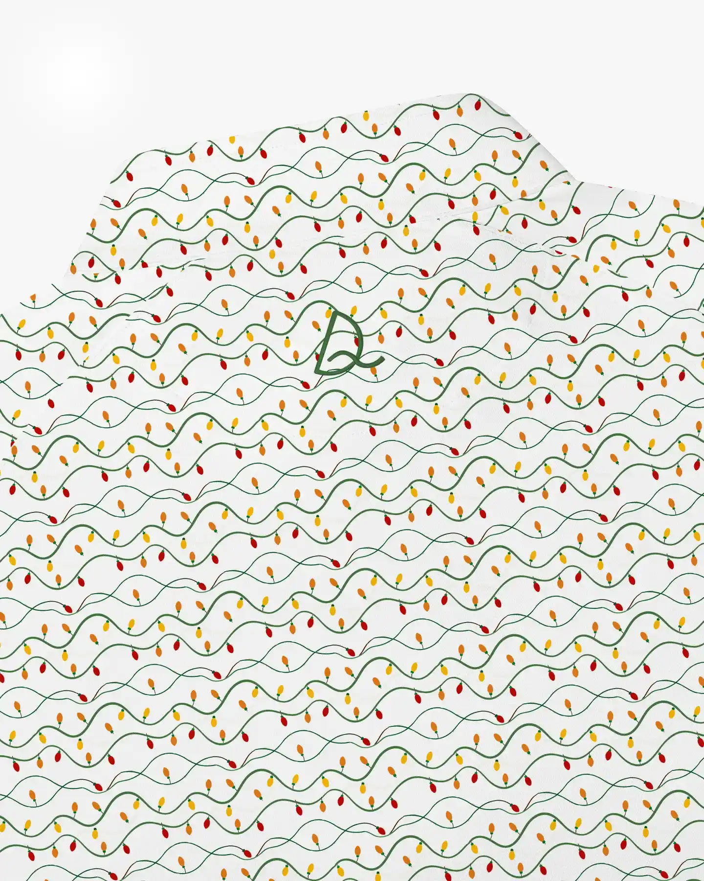 Green Christmas Light Quarter Zip - Deolax