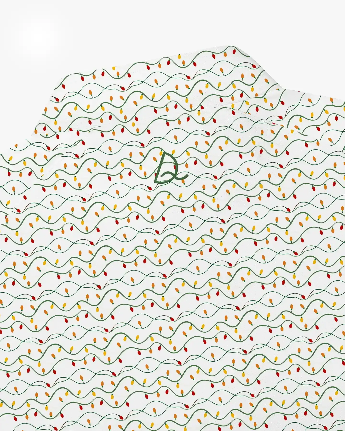 Green Christmas Light Quarter Zip - Deolax