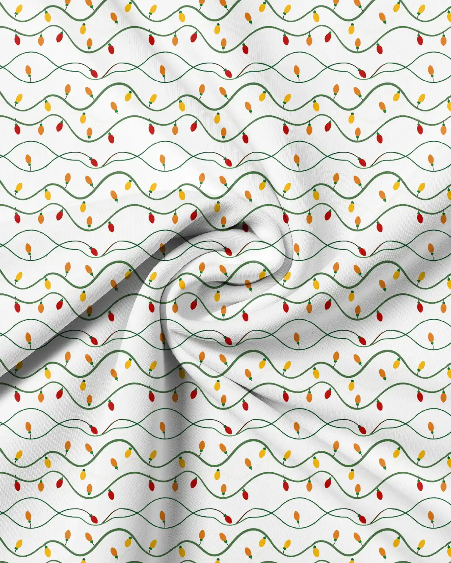 Green Christmas Light Quarter Zip - Deolax