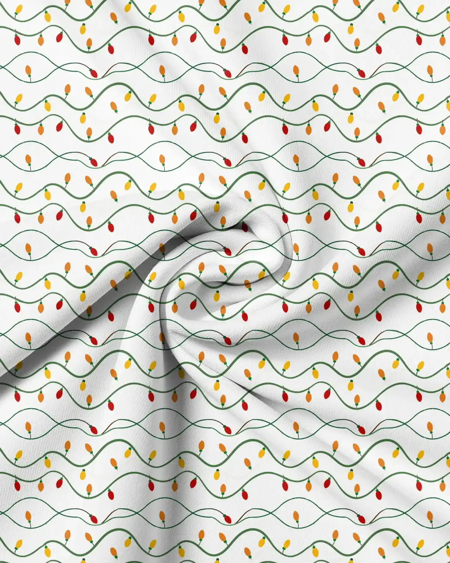 Green Christmas Light Quarter Zip - Deolax