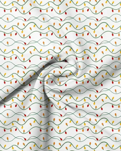 Green Christmas Light Quarter Zip - Deolax