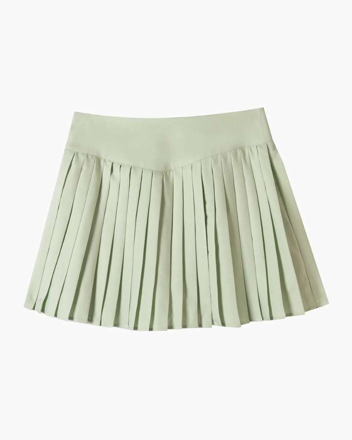 Green Double Down Skort