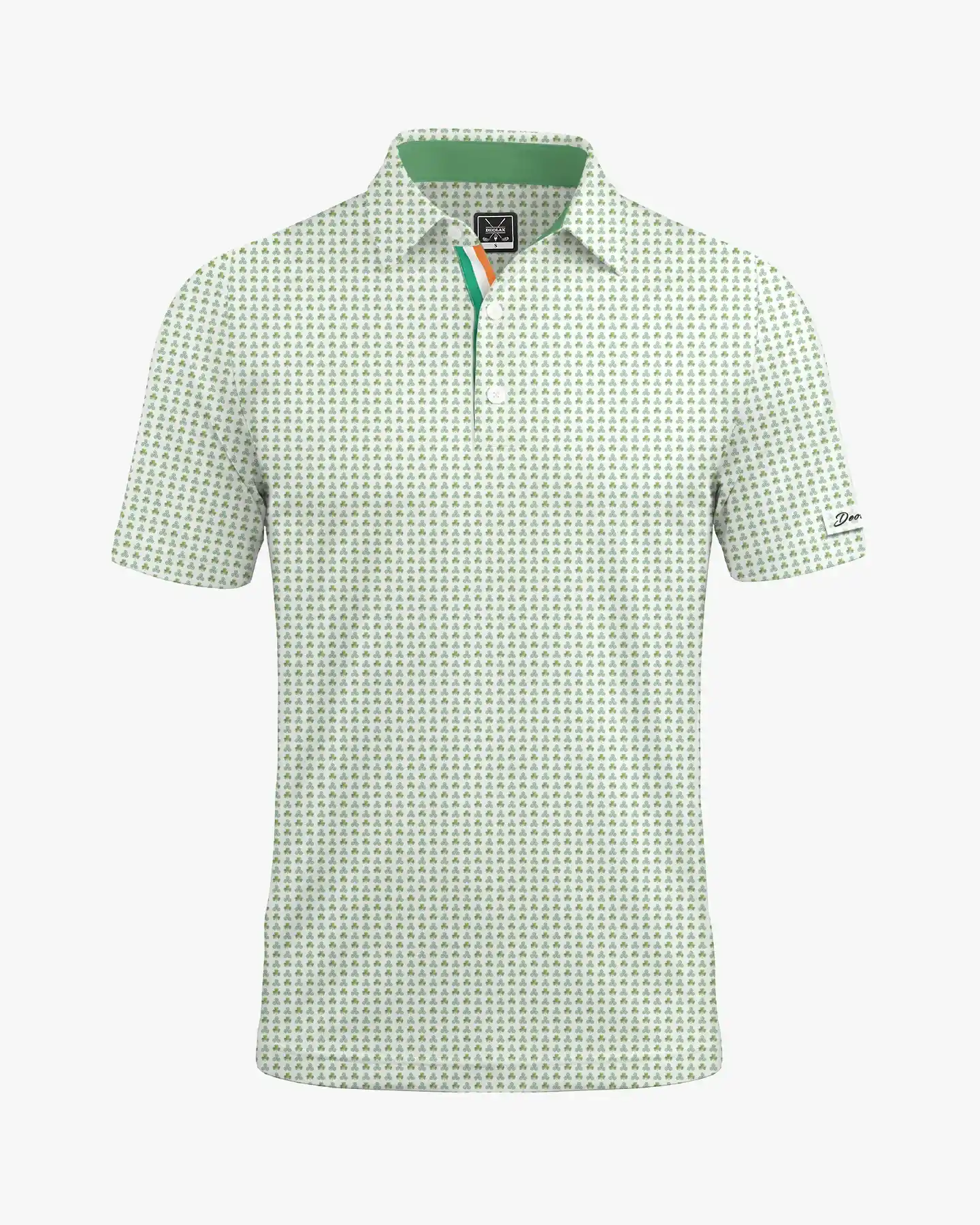 Green Shamrock Polo - Deolax
