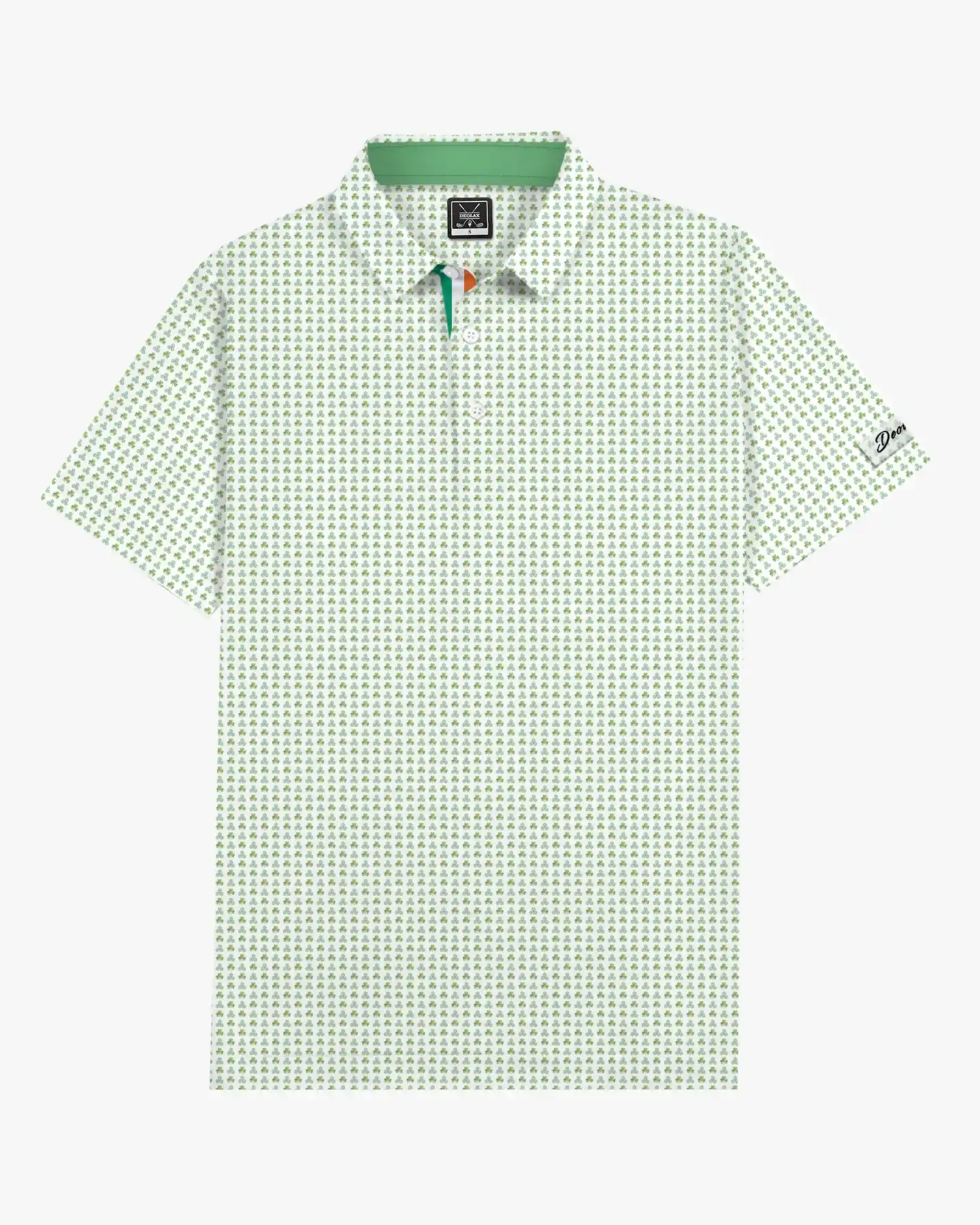 Green Shamrock Polo - Deolax