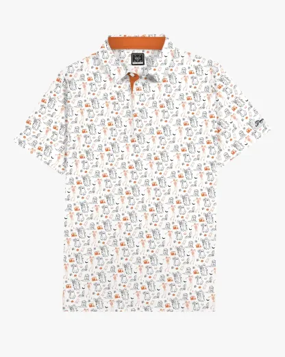 Halloween Bogeyman Resort Polo Shirt - Deolax
