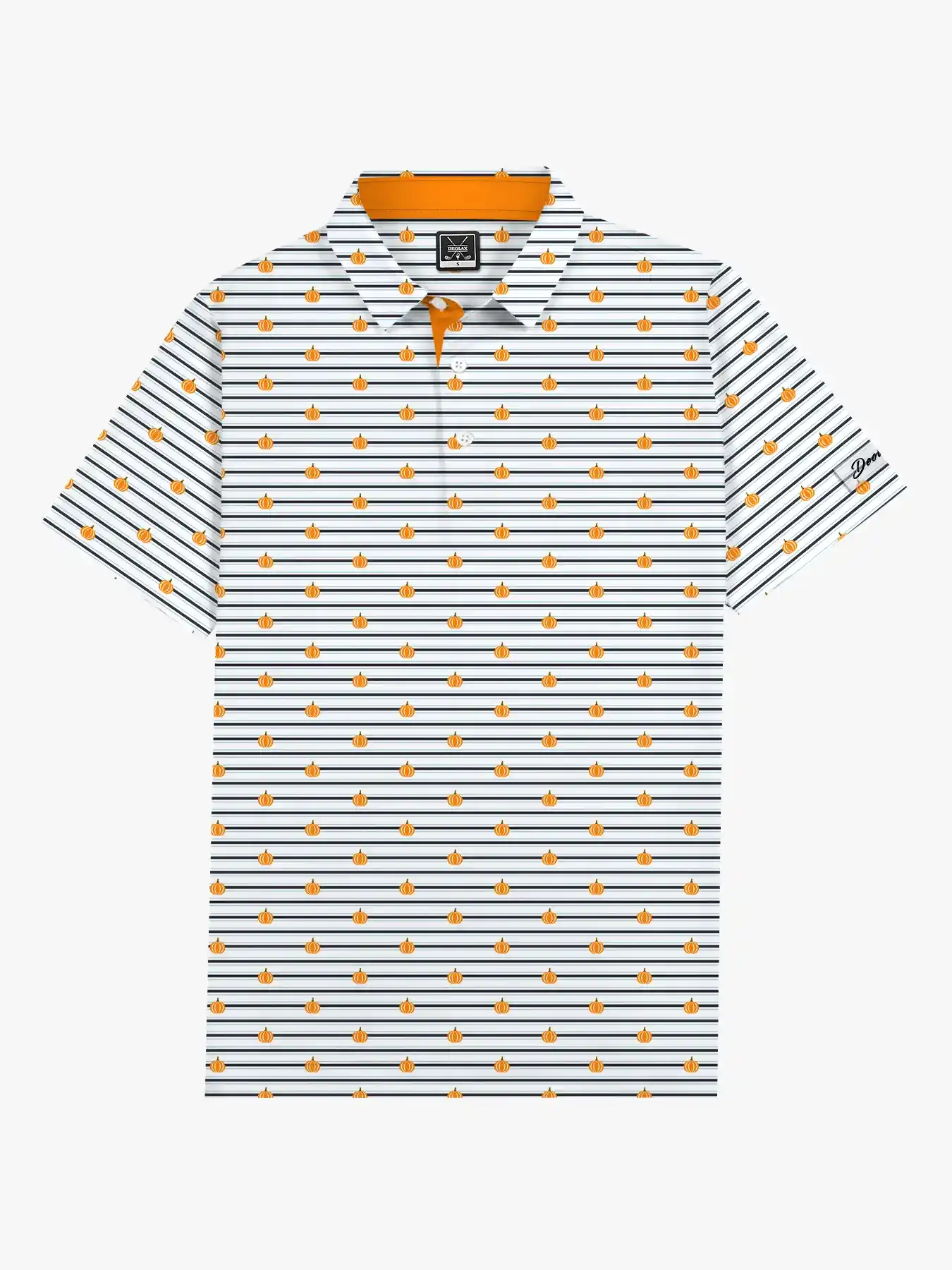 Halloween Striped Polo - Deolax