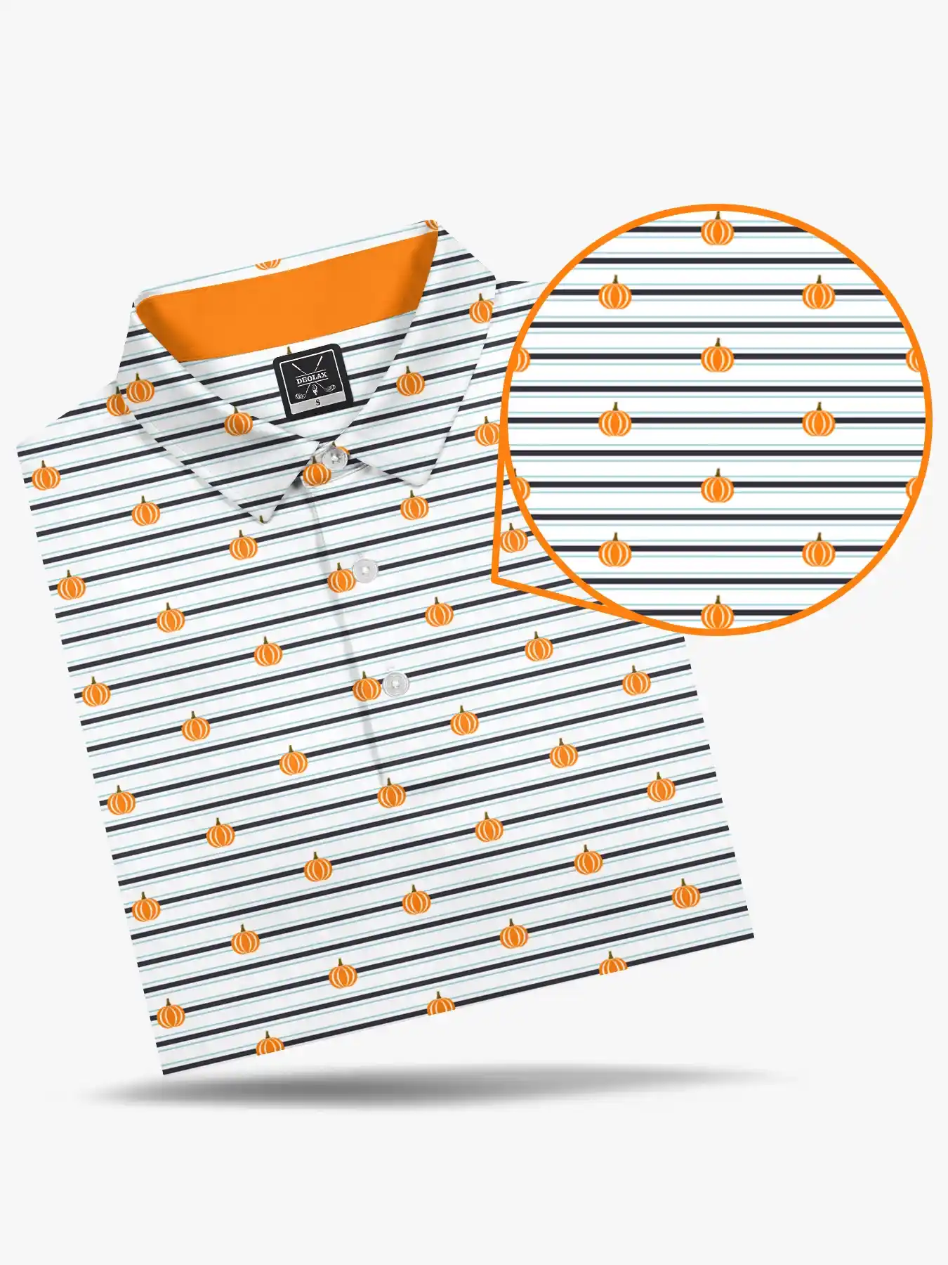 Halloween Striped Polo - Deolax