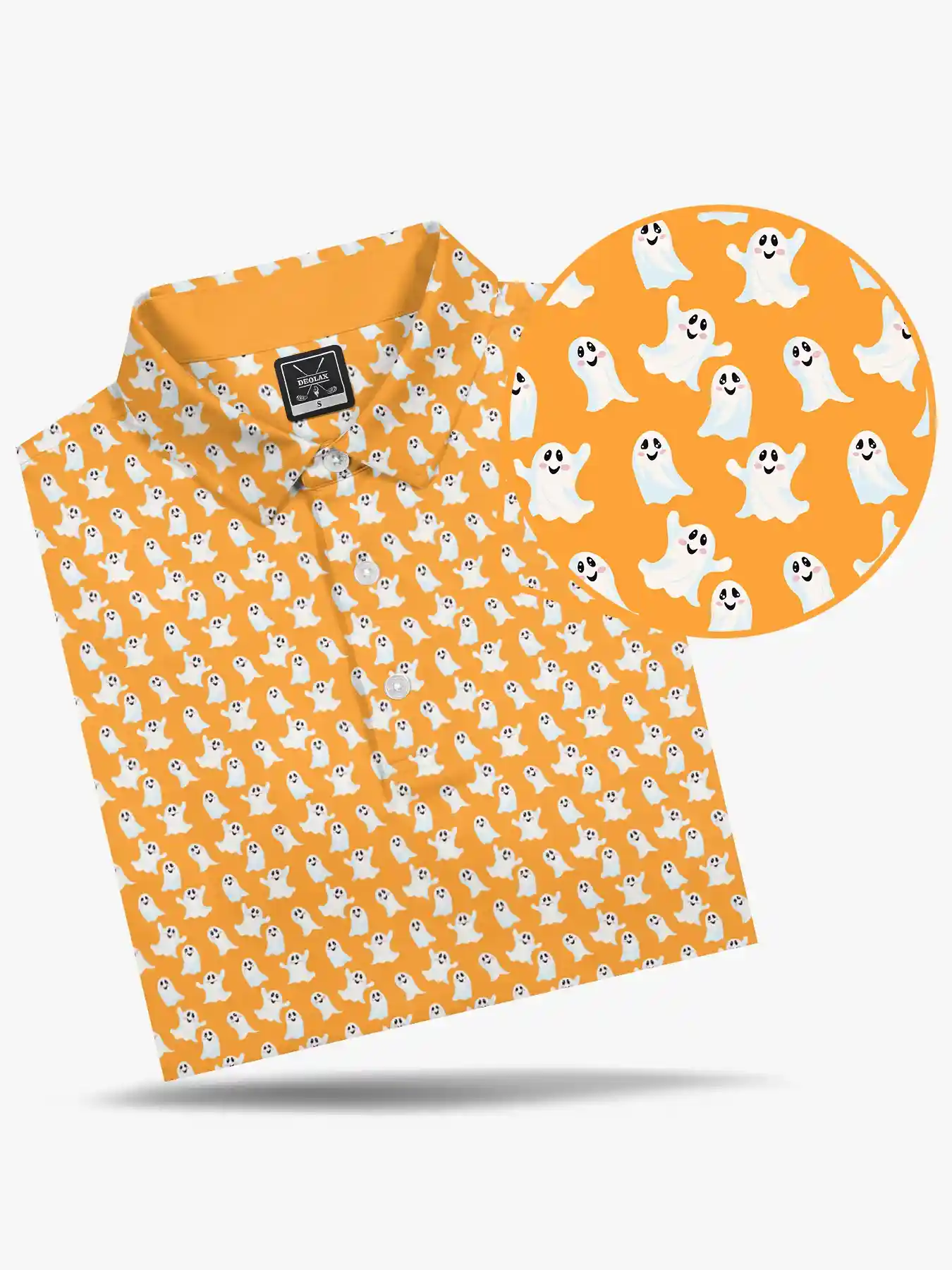 Haunted Fairway Halloween Polo - Deolax