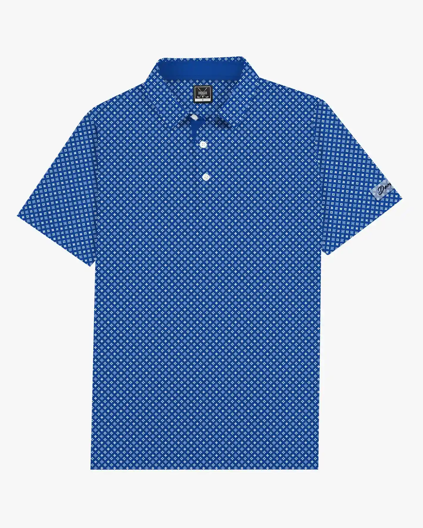 Heritage Diamond Blue Polo - Deolax
