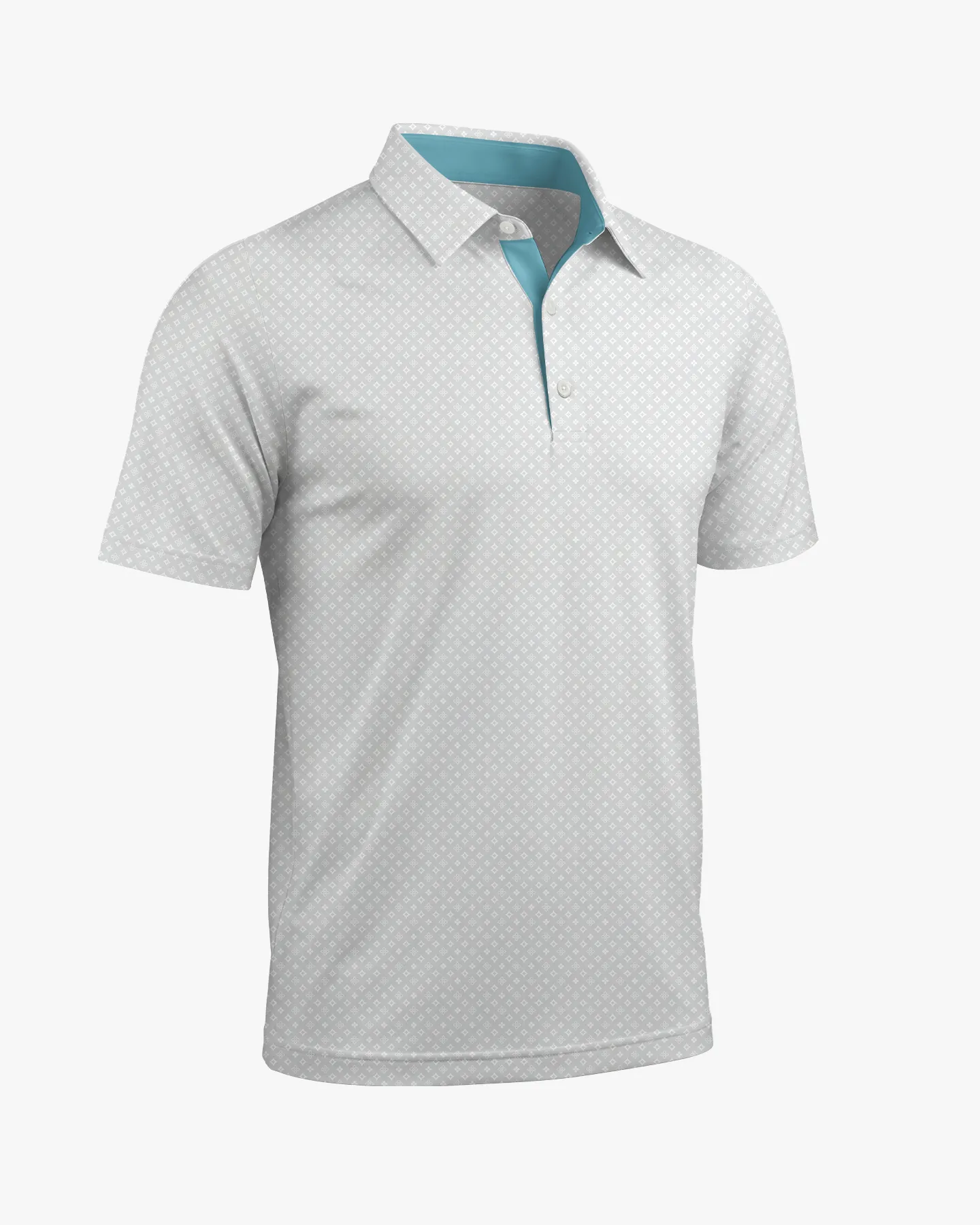 Heritage Diamond Gray Polo - Deolax