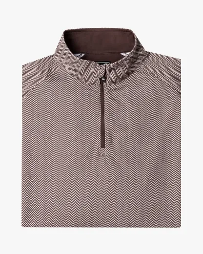 Herringbone Quarter Zip