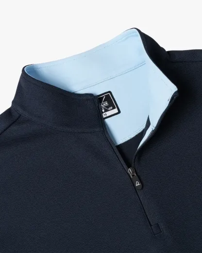 Hillside Navy Quarter Zip - Deolax