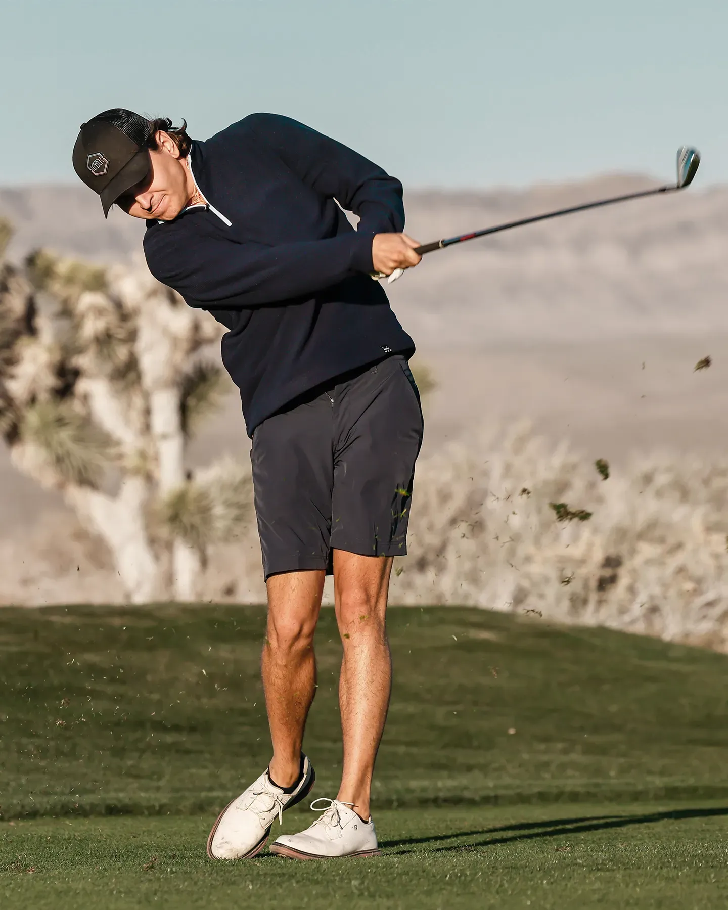 Hillside Navy Quarter Zip