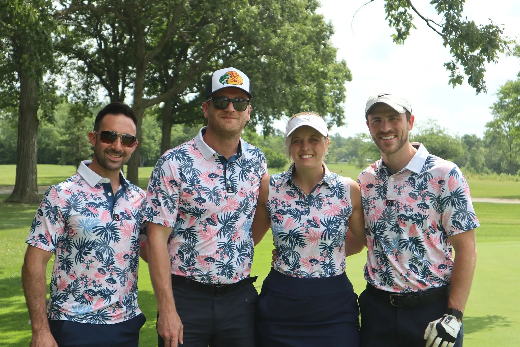 His Hers Matching Golf Shirts Deolax