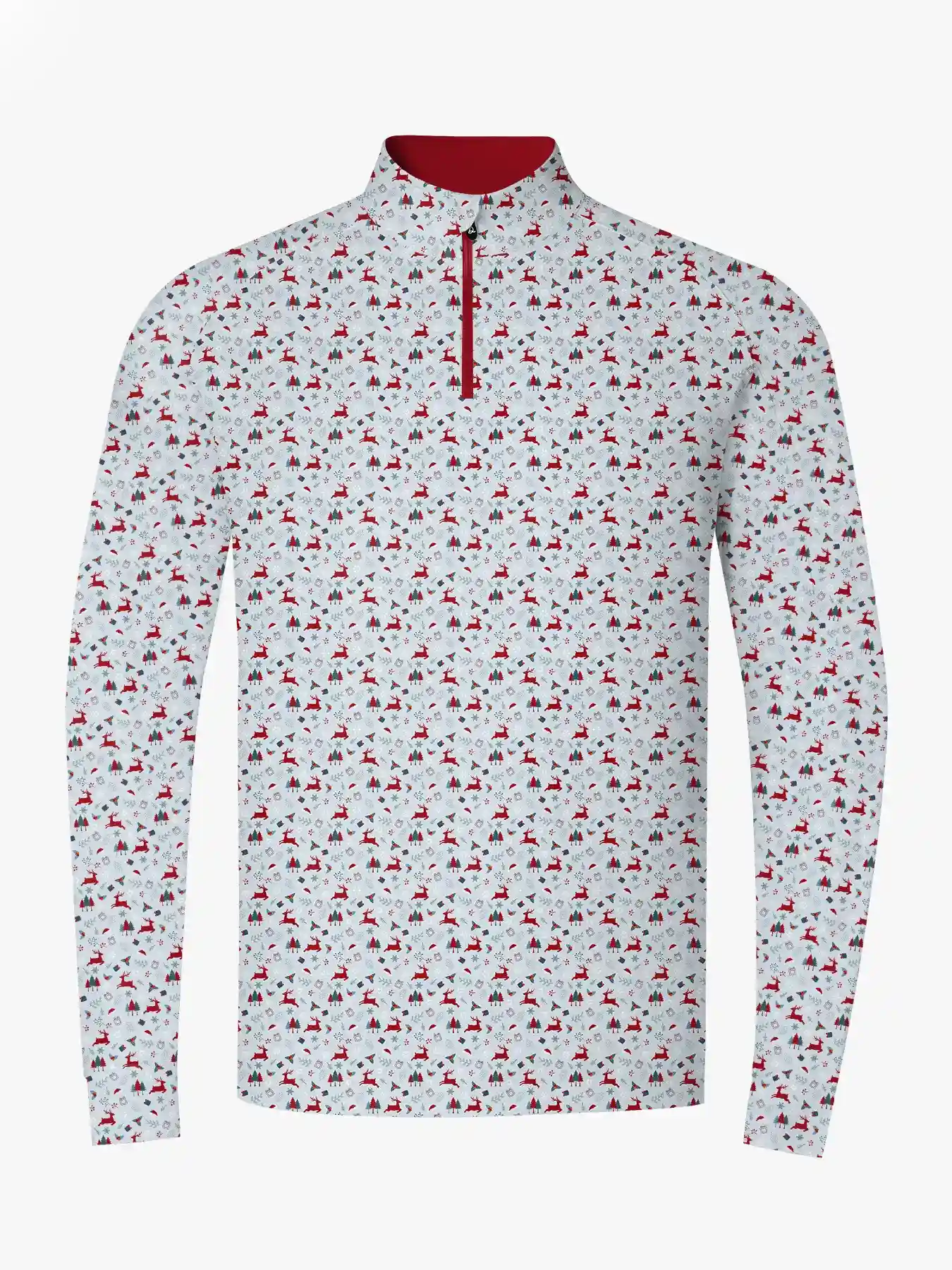 Holiday Cheer Reindeer Quarter Zip - Deolax