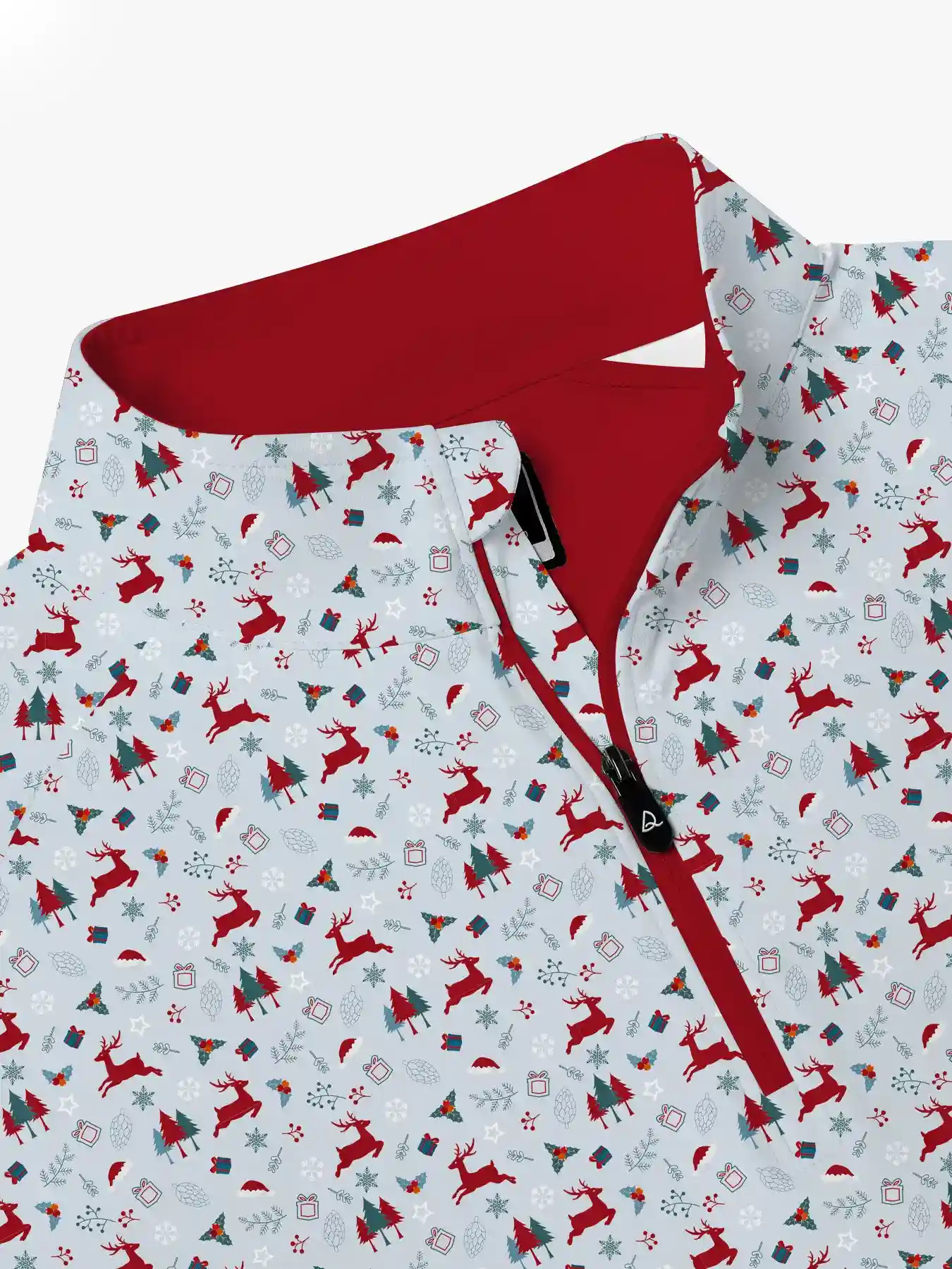 Holiday Cheer Reindeer Quarter Zip - Deolax