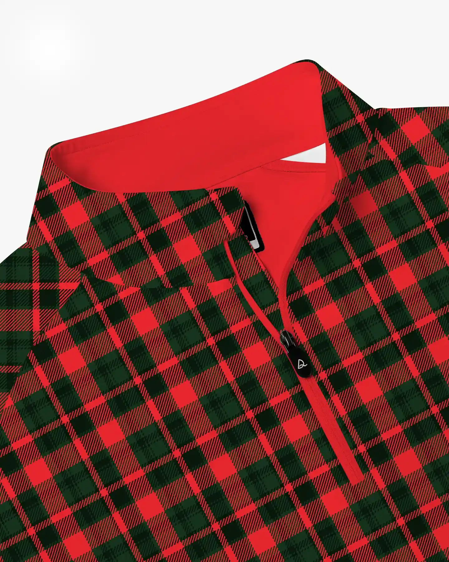 Holiday Plaid Quarter Zip - Deolax
