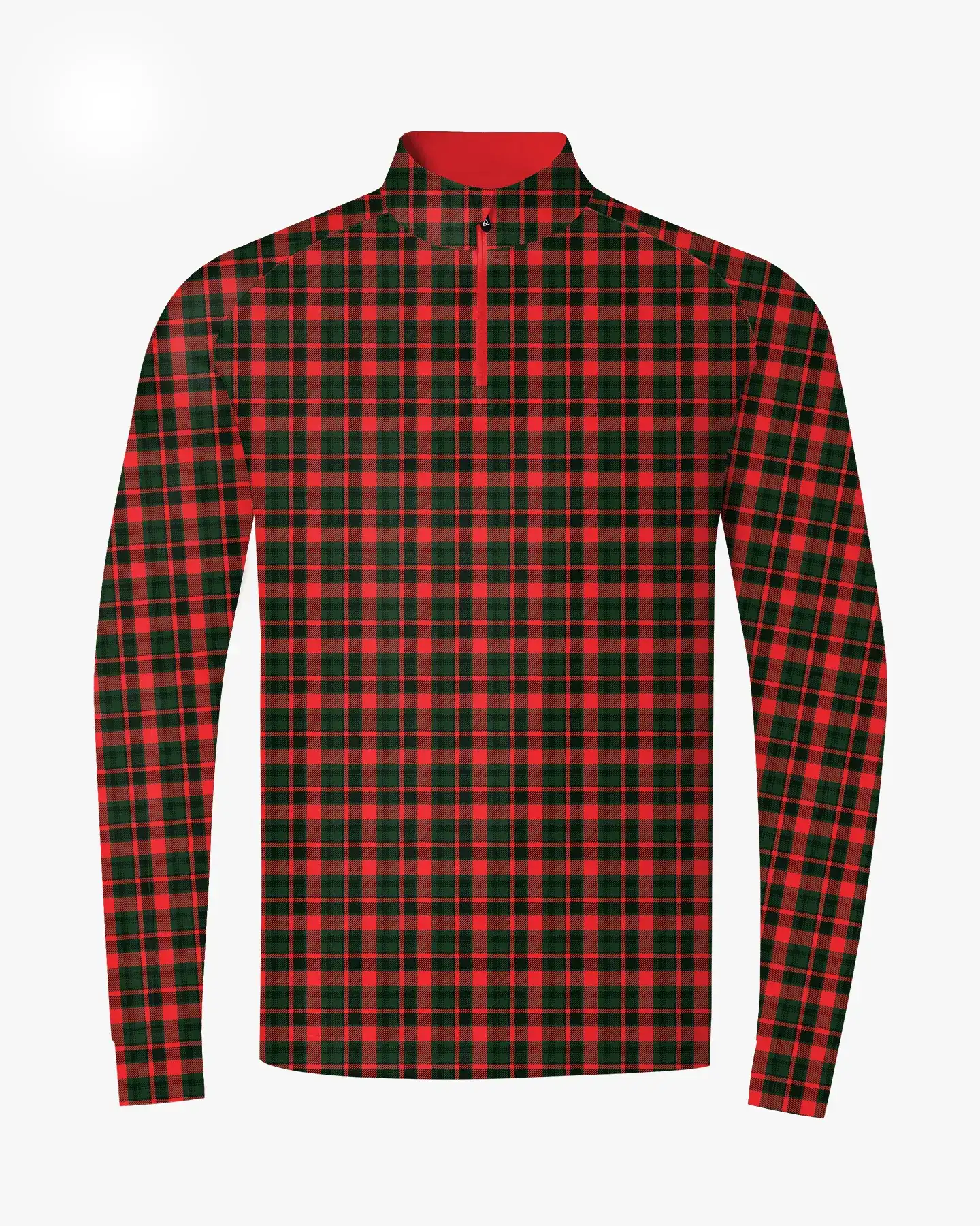 Holiday Plaid Quarter Zip - Deolax