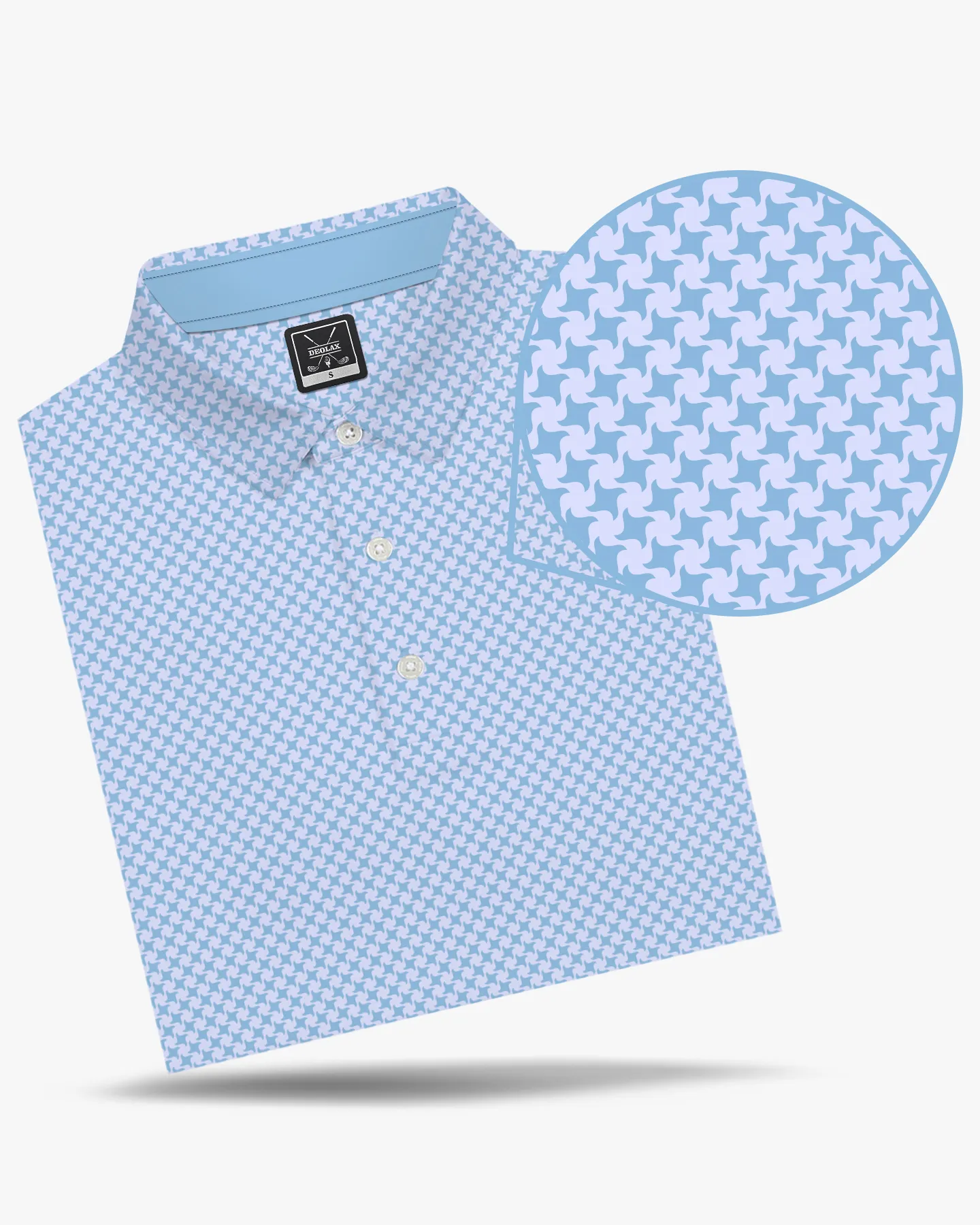 Houndstooth Geo Polo - Deolax