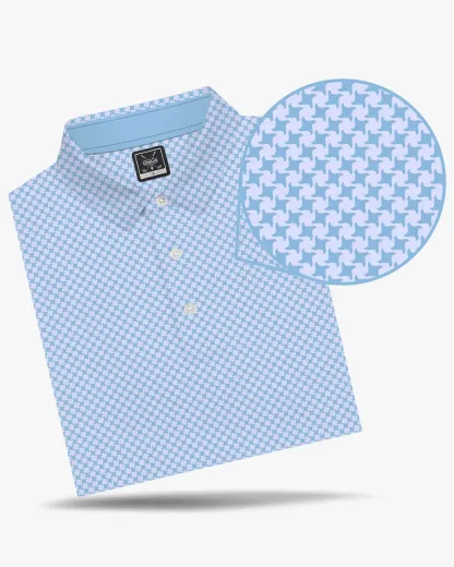 Houndstooth Geo Polo - Deolax