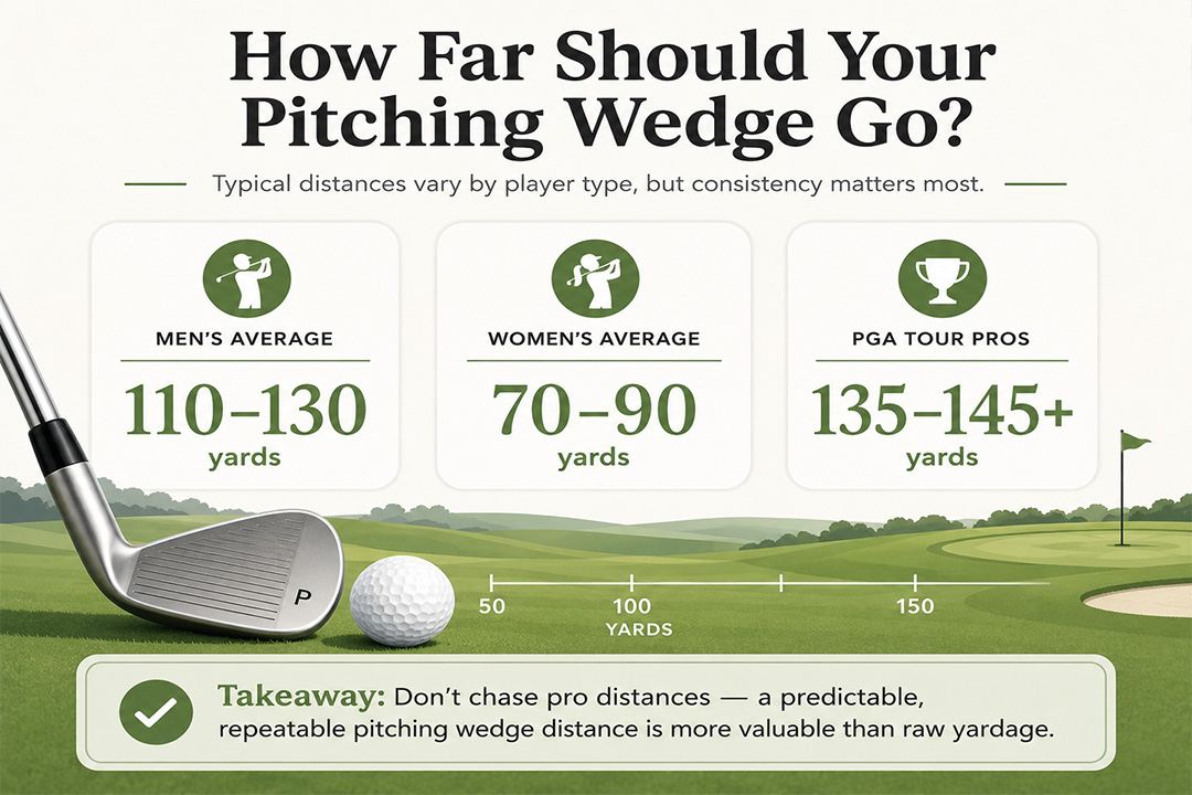 How Far Should Your Pitching Wedge Go