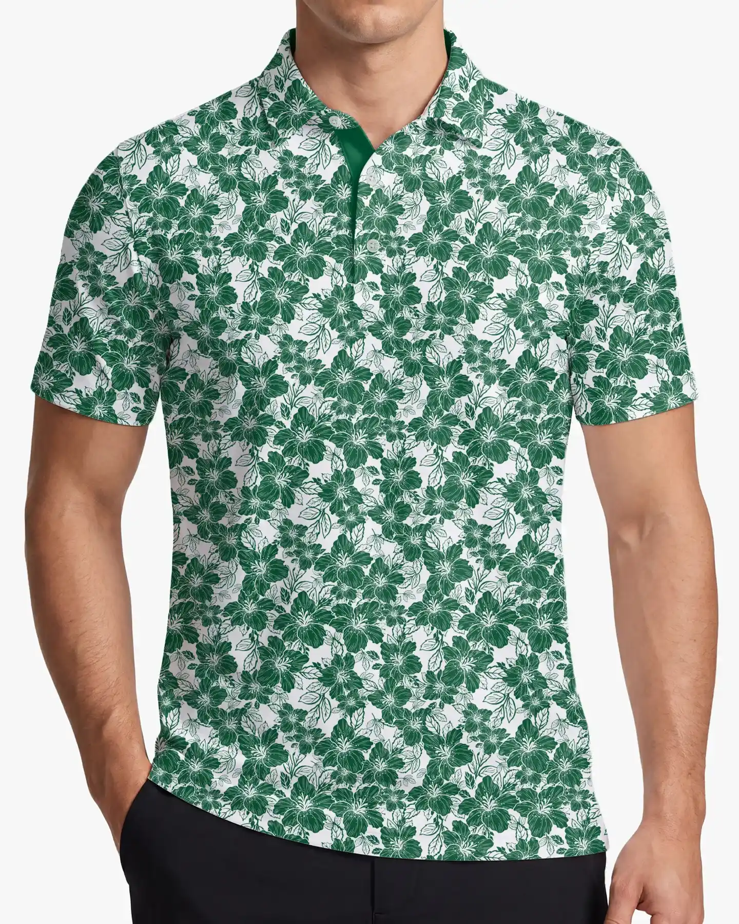 In Bloom Polo - Green