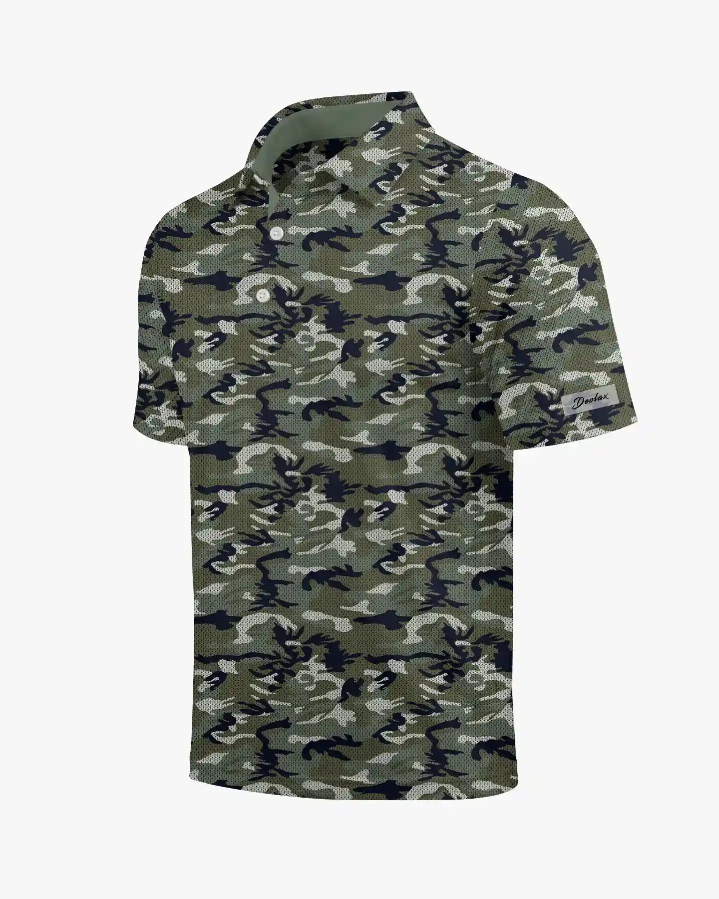 In The Hunt Camo Polo - Deolax