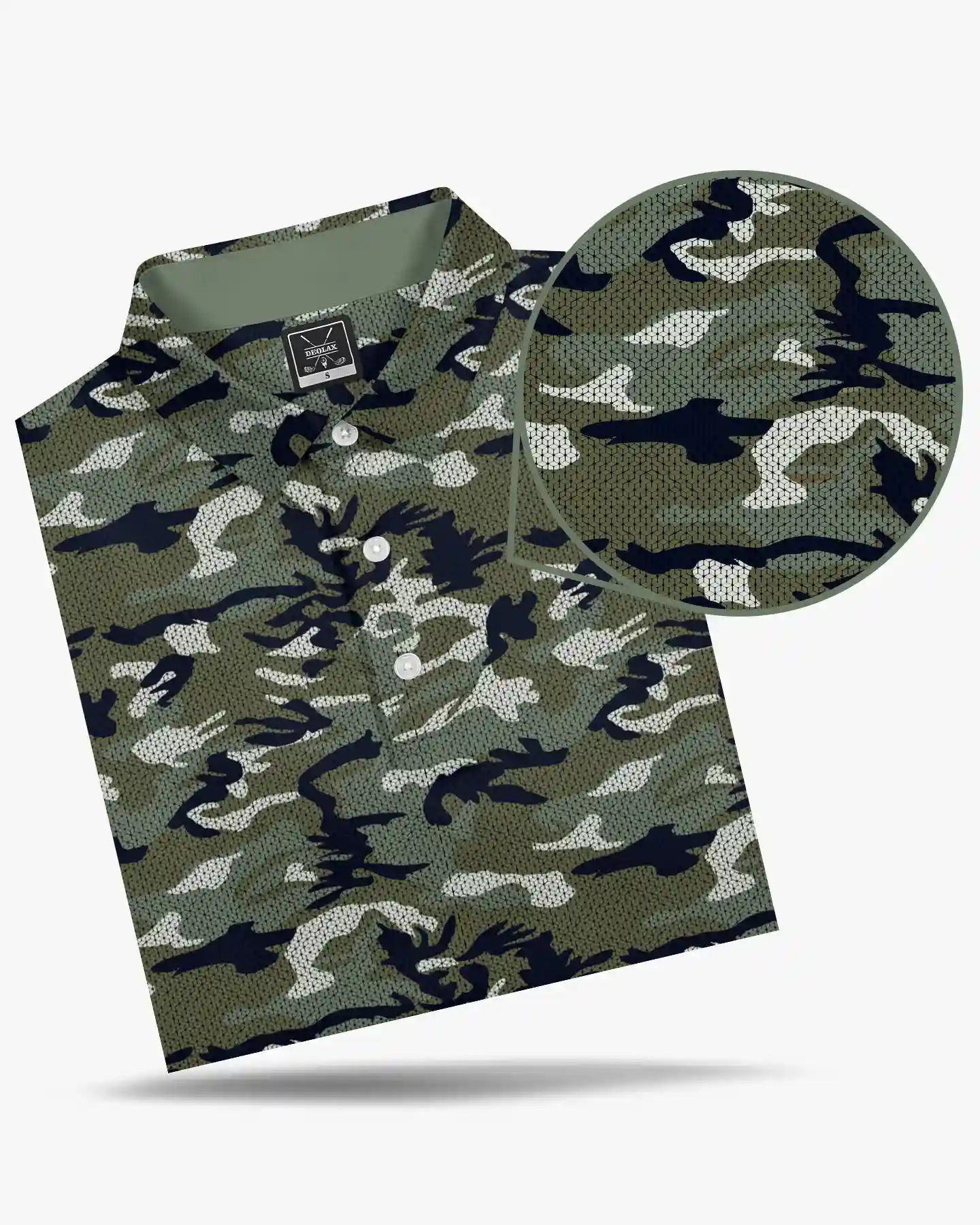 In The Hunt Camo Polo - Deolax