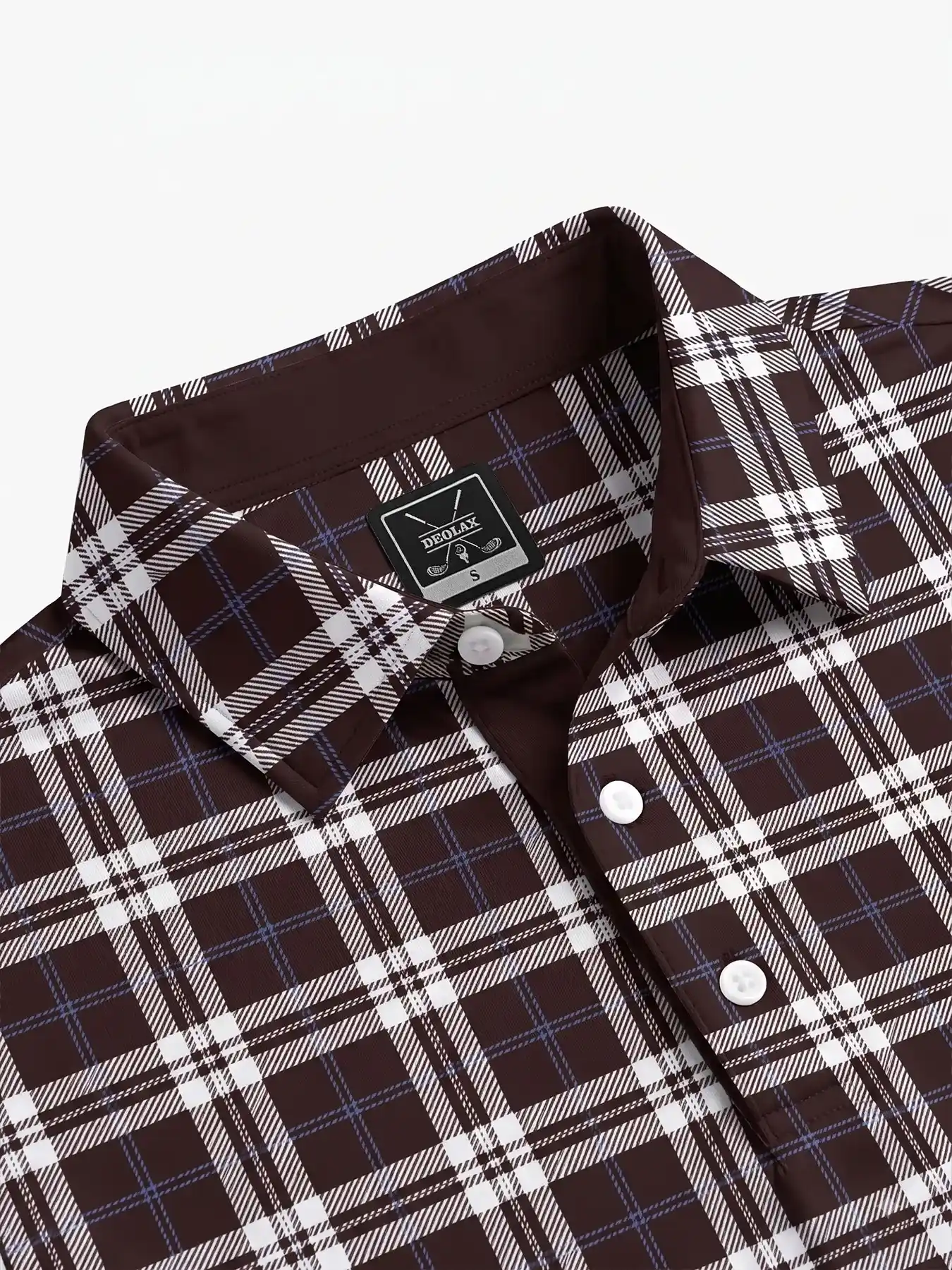 Checked Polo - Ironwood 