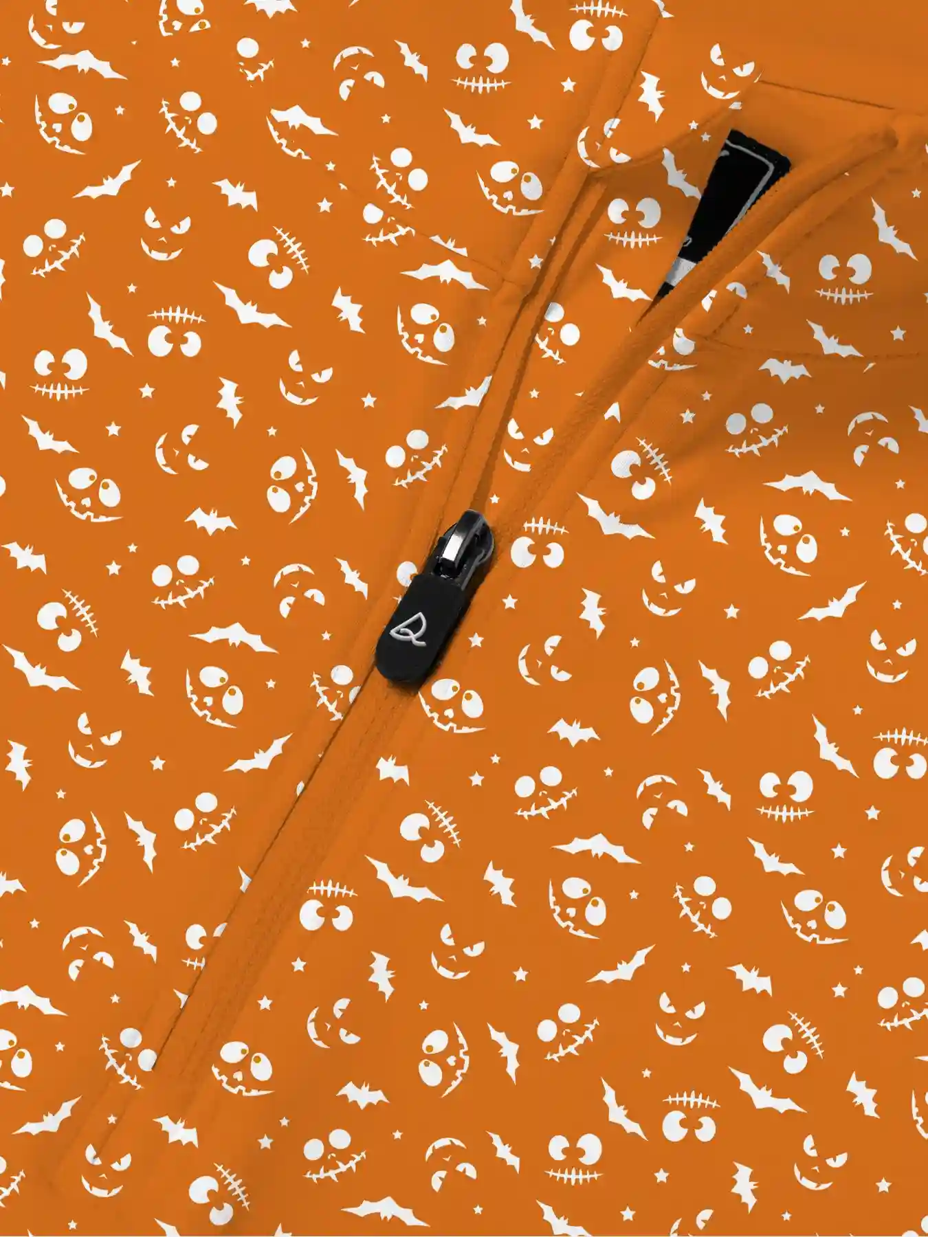 Jack-O’-Lantern Halloween Quarter Zip - Deolax