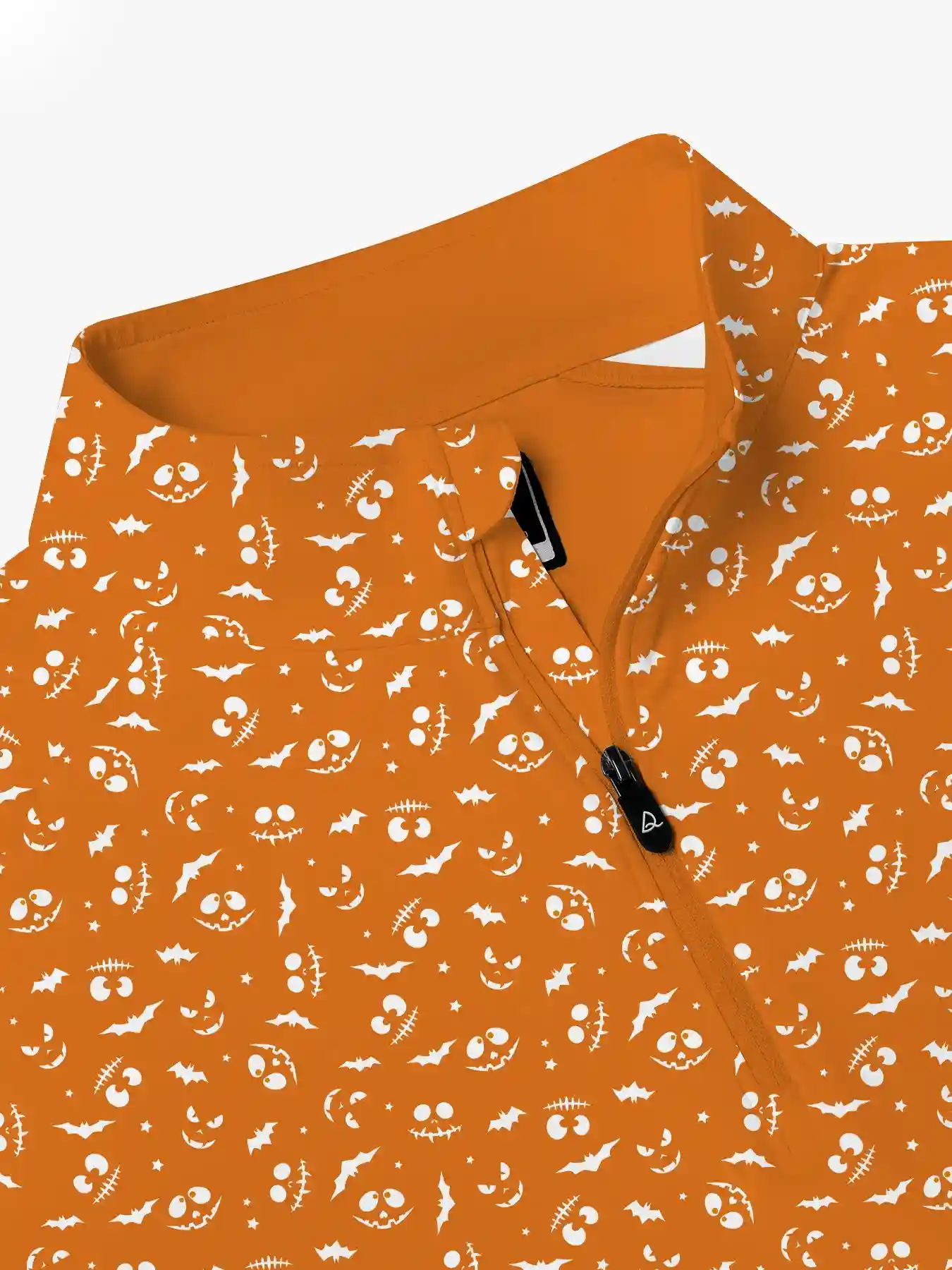 Jack-O’-Lantern Halloween Quarter Zip - Deolax