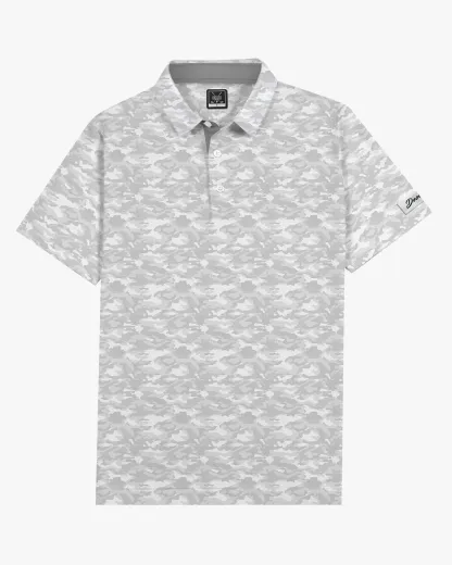 Jacquard Camo Polo - Deolax