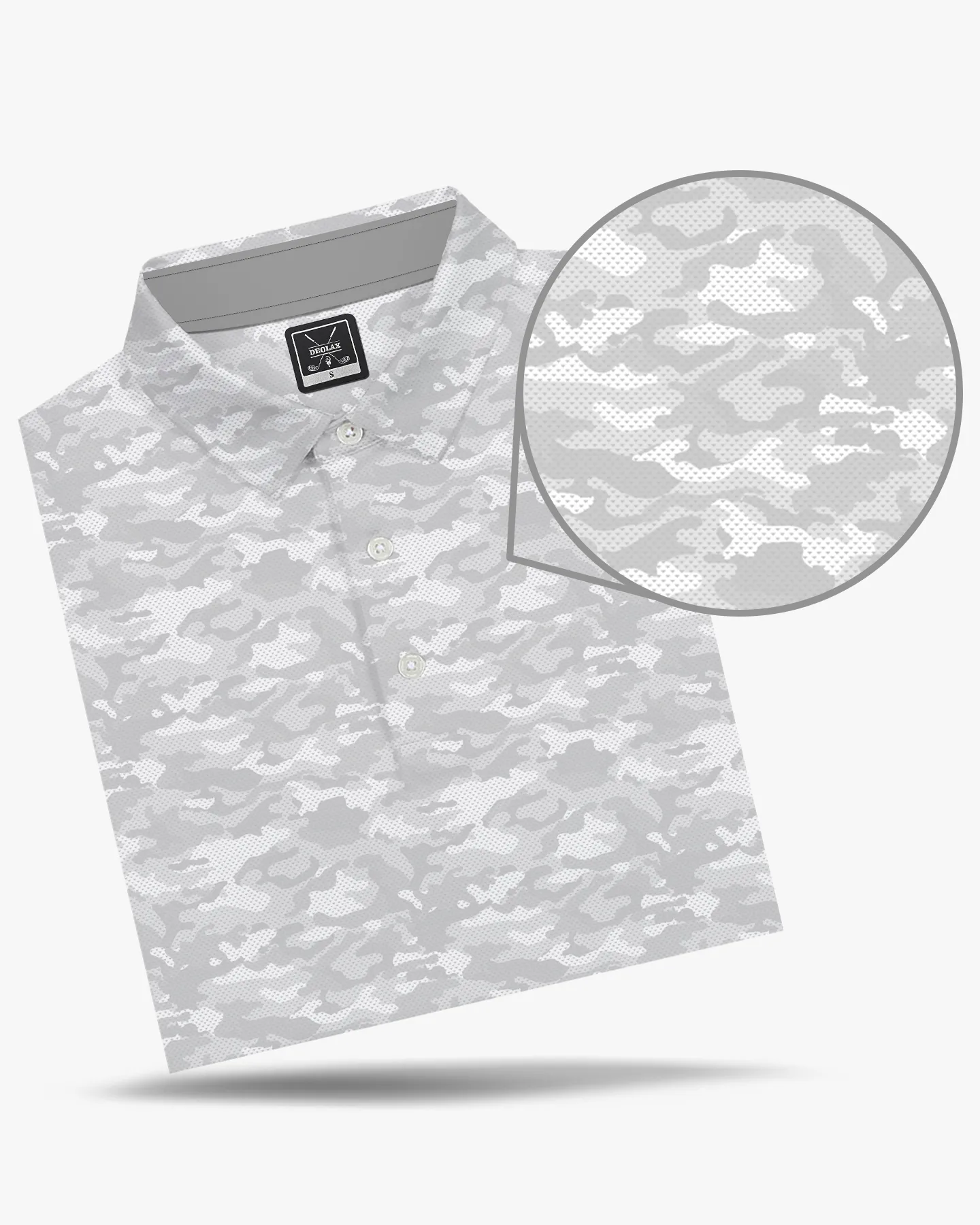 Jacquard Camo Polo - Deolax