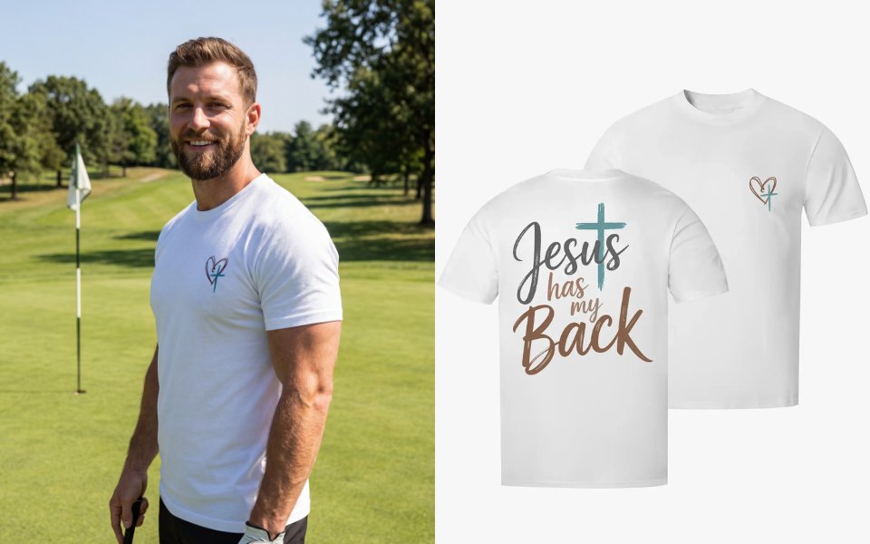 Jesus Has My Back T-shirt