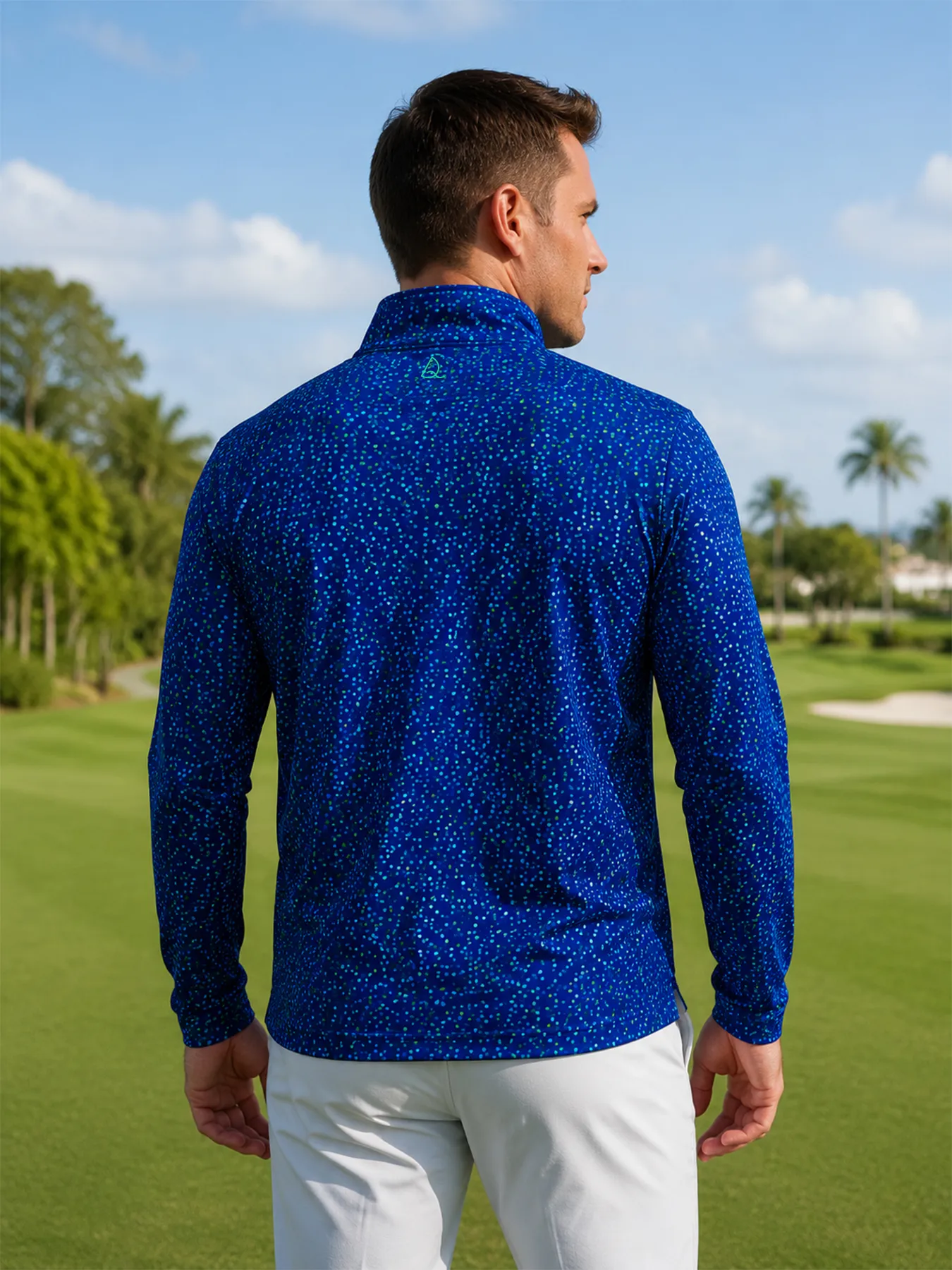 Key West Neon Quarter Zip