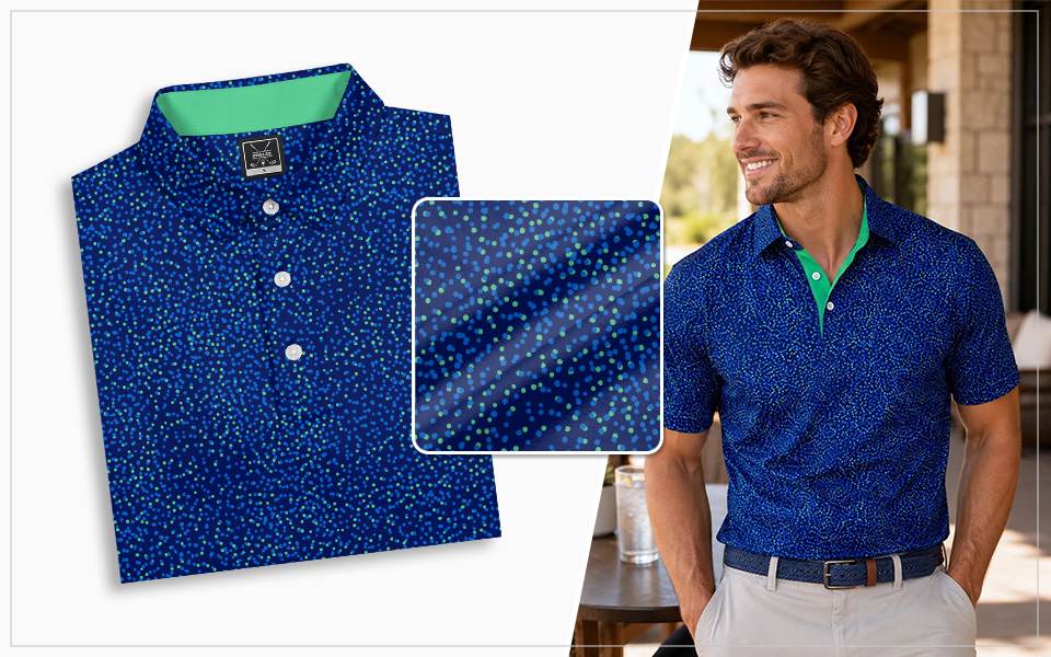 Key West Neon Polo