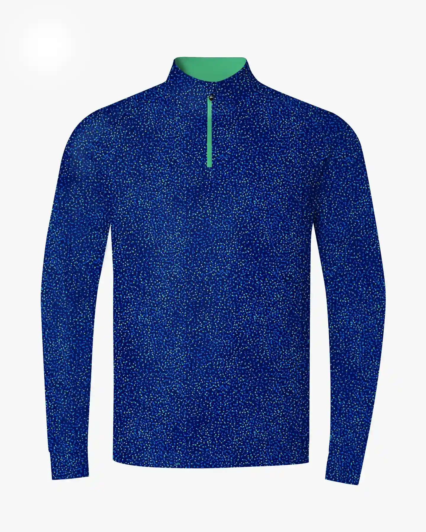 Key West Neon Blue Quarter Zip - Deolax