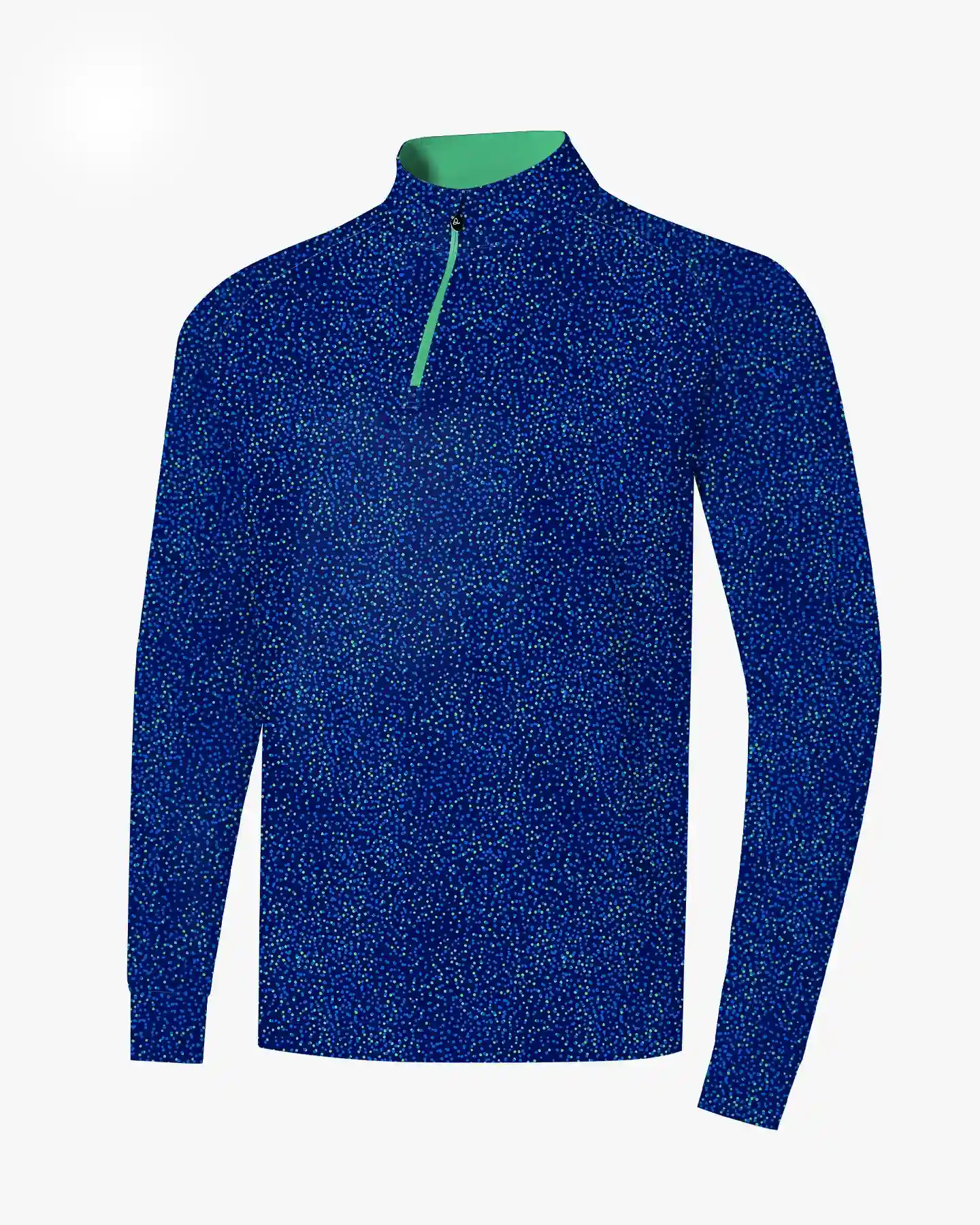 Key West Neon Blue Quarter Zip - Deolax